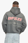 DPSZE HOODIE WASHED GREY