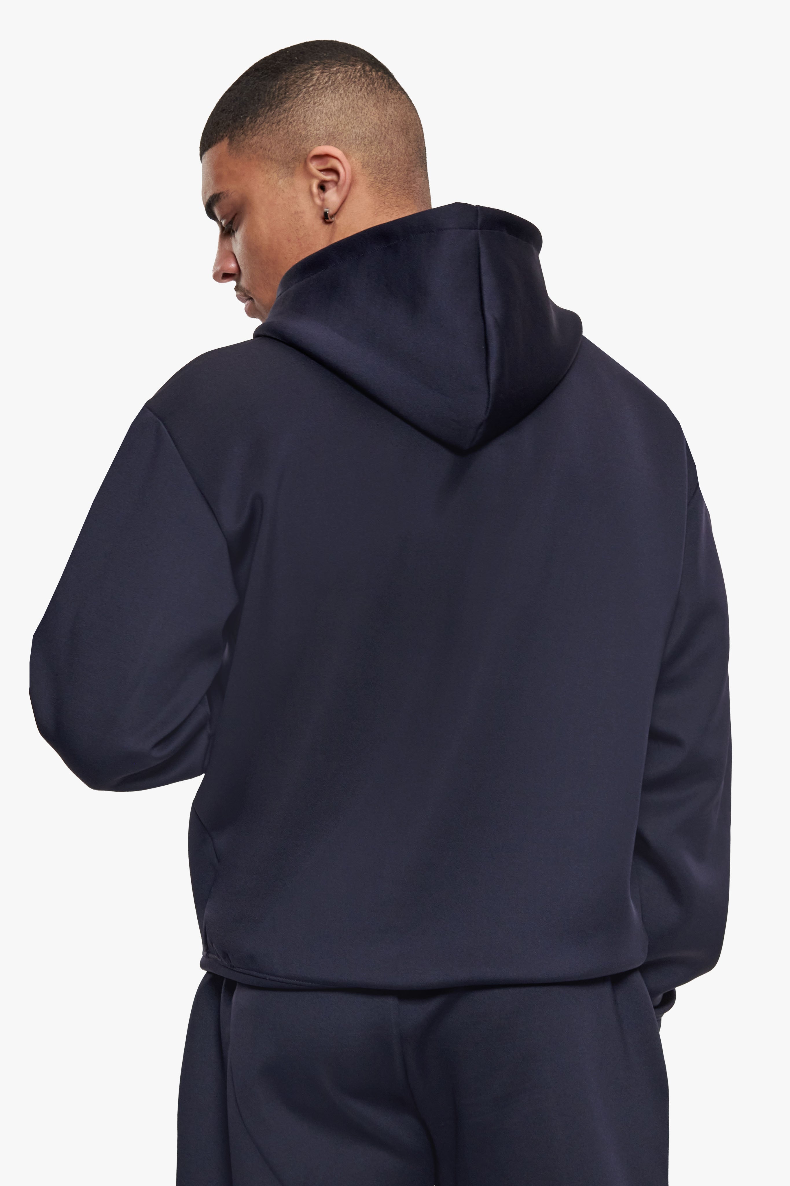 SCUBA ZIP HOODIE NAVY BLUE