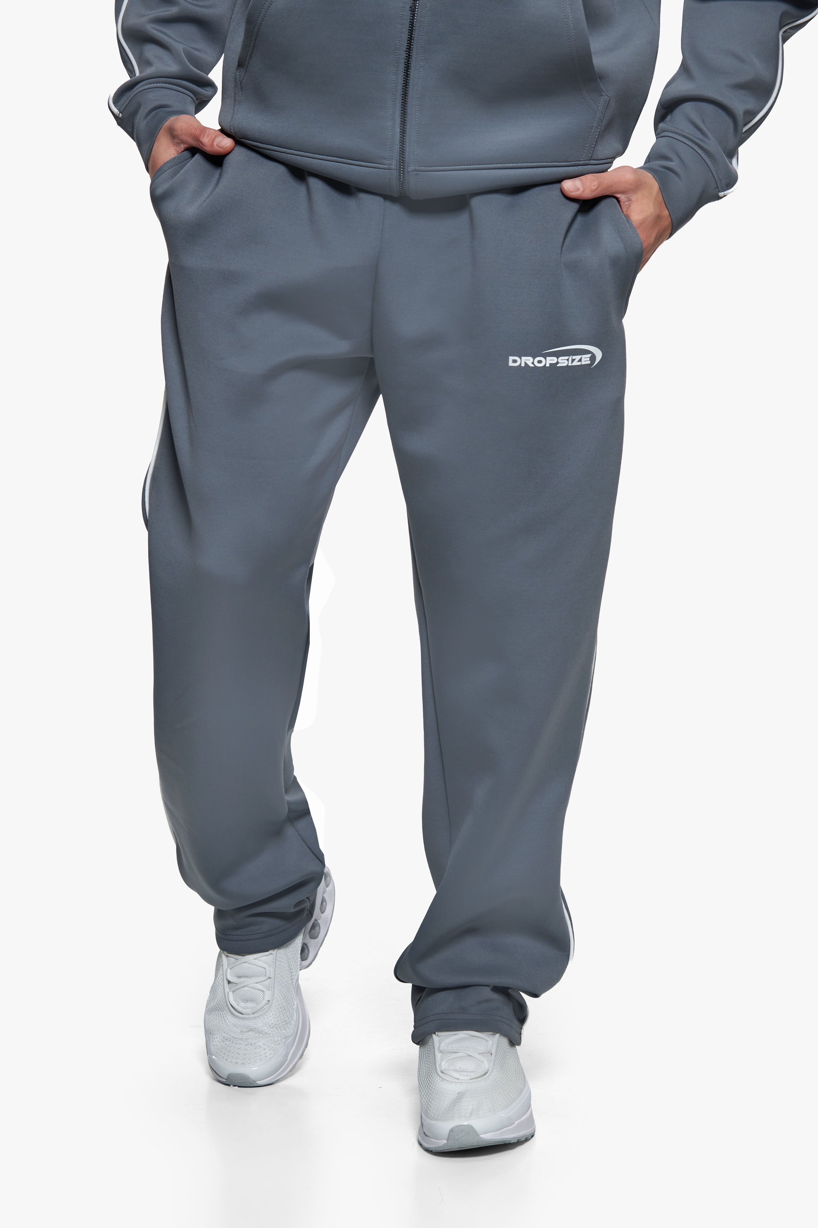 SCUBA OPEN LEG JOGGER STEEL GREY