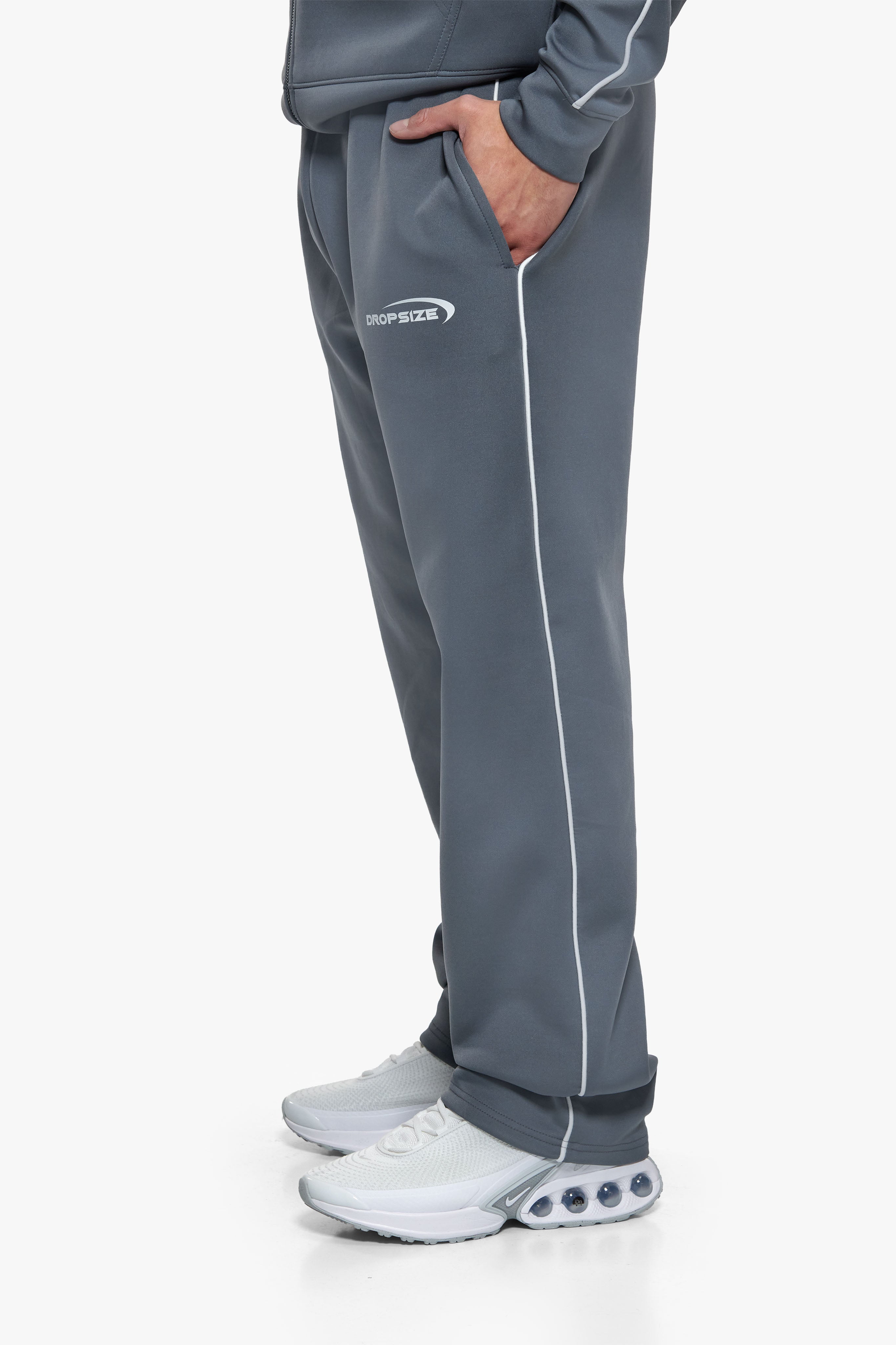 SCUBA OPEN LEG JOGGER STEEL GREY