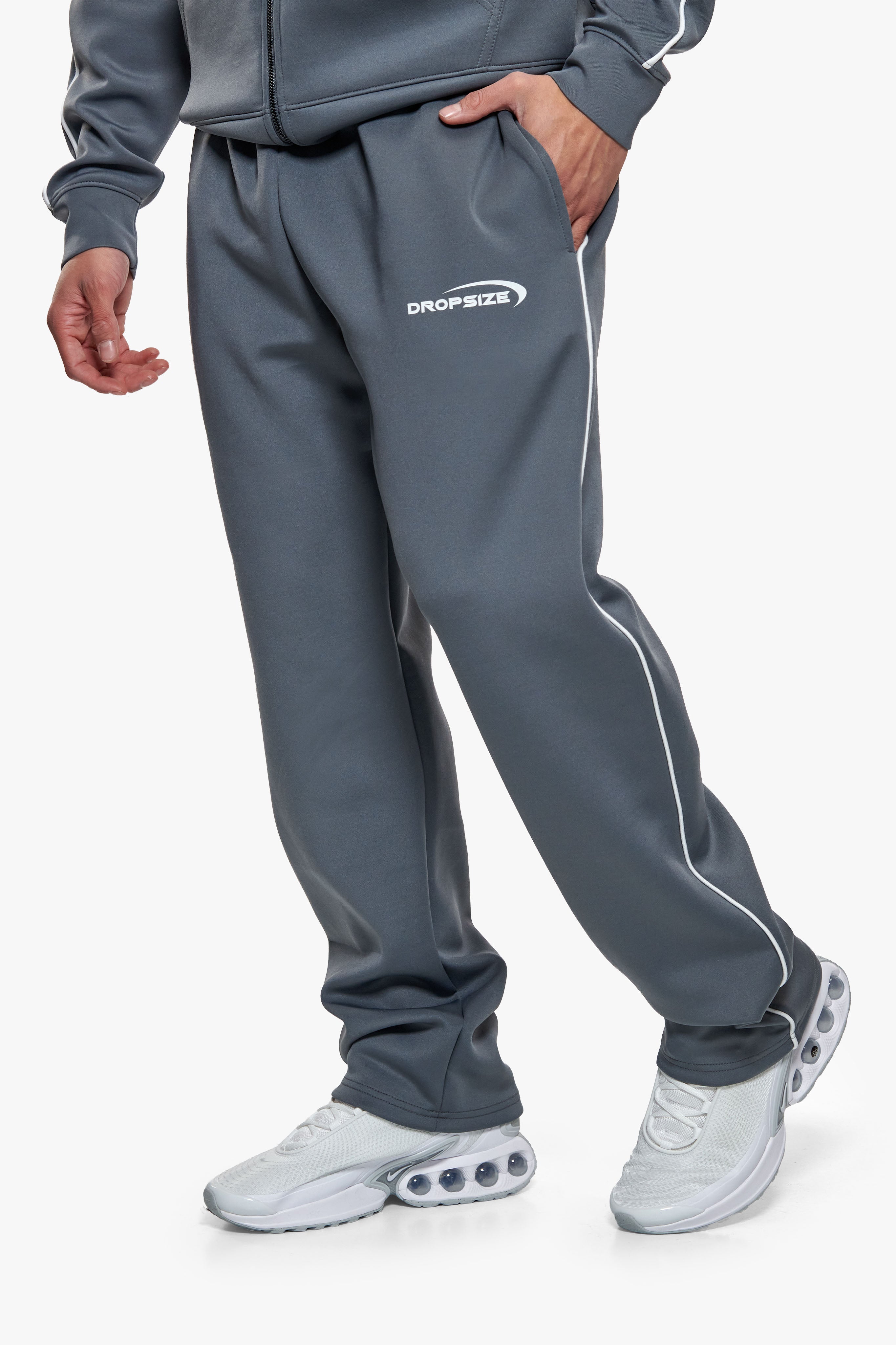 SCUBA OPEN LEG JOGGER STEEL GREY