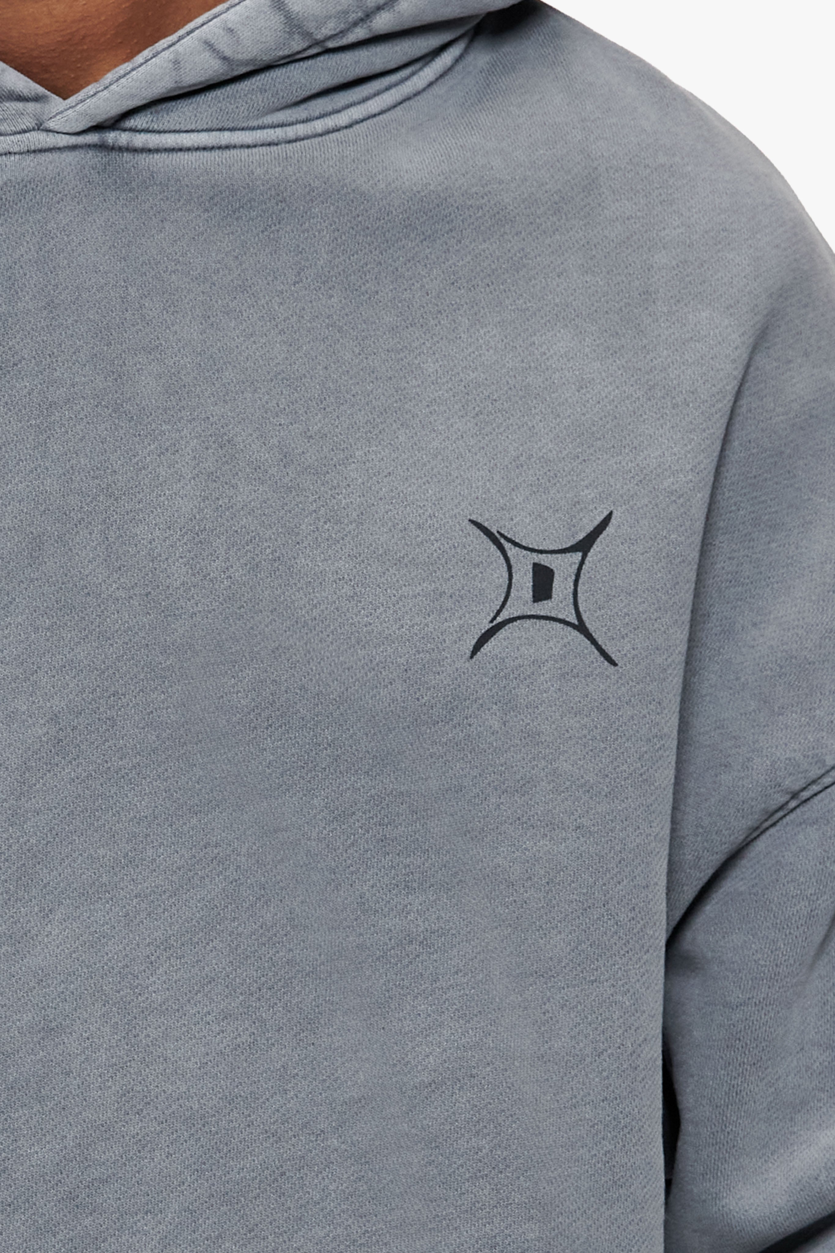 HYPE HOODIE WASHED GREY