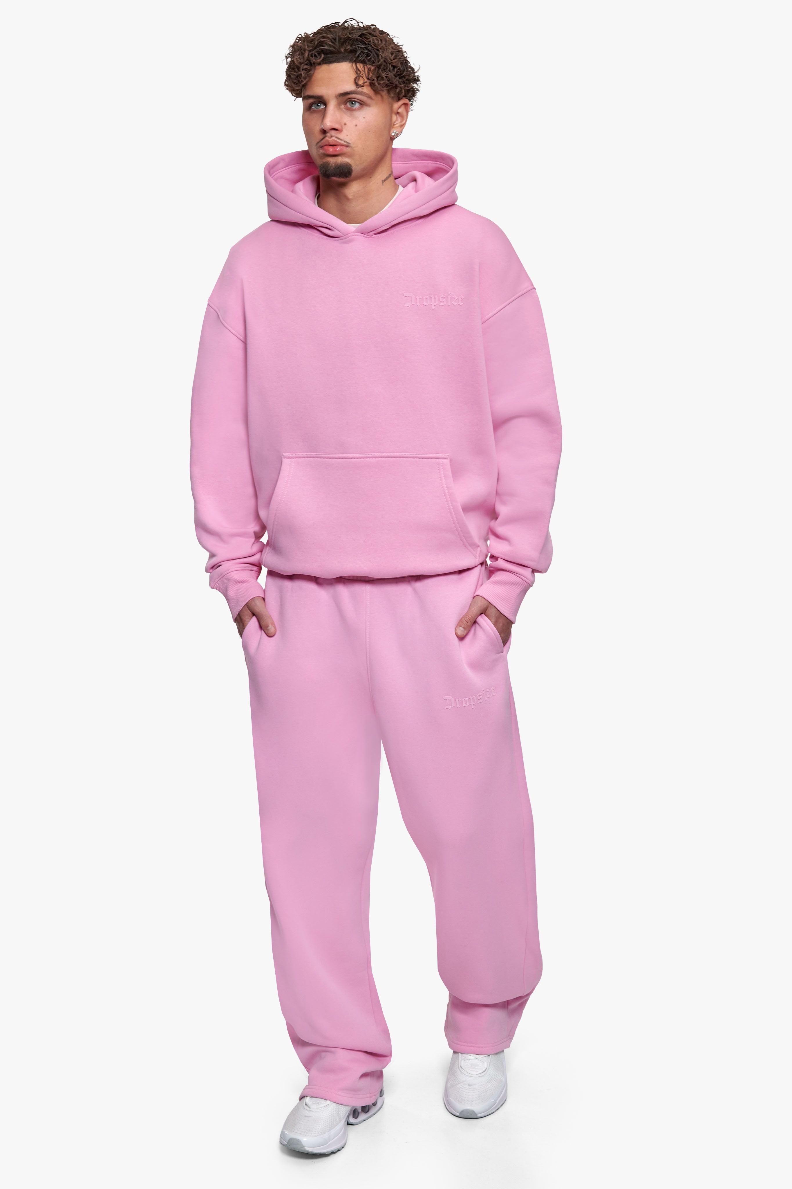 HD OPEN LEG JOGGER PINK