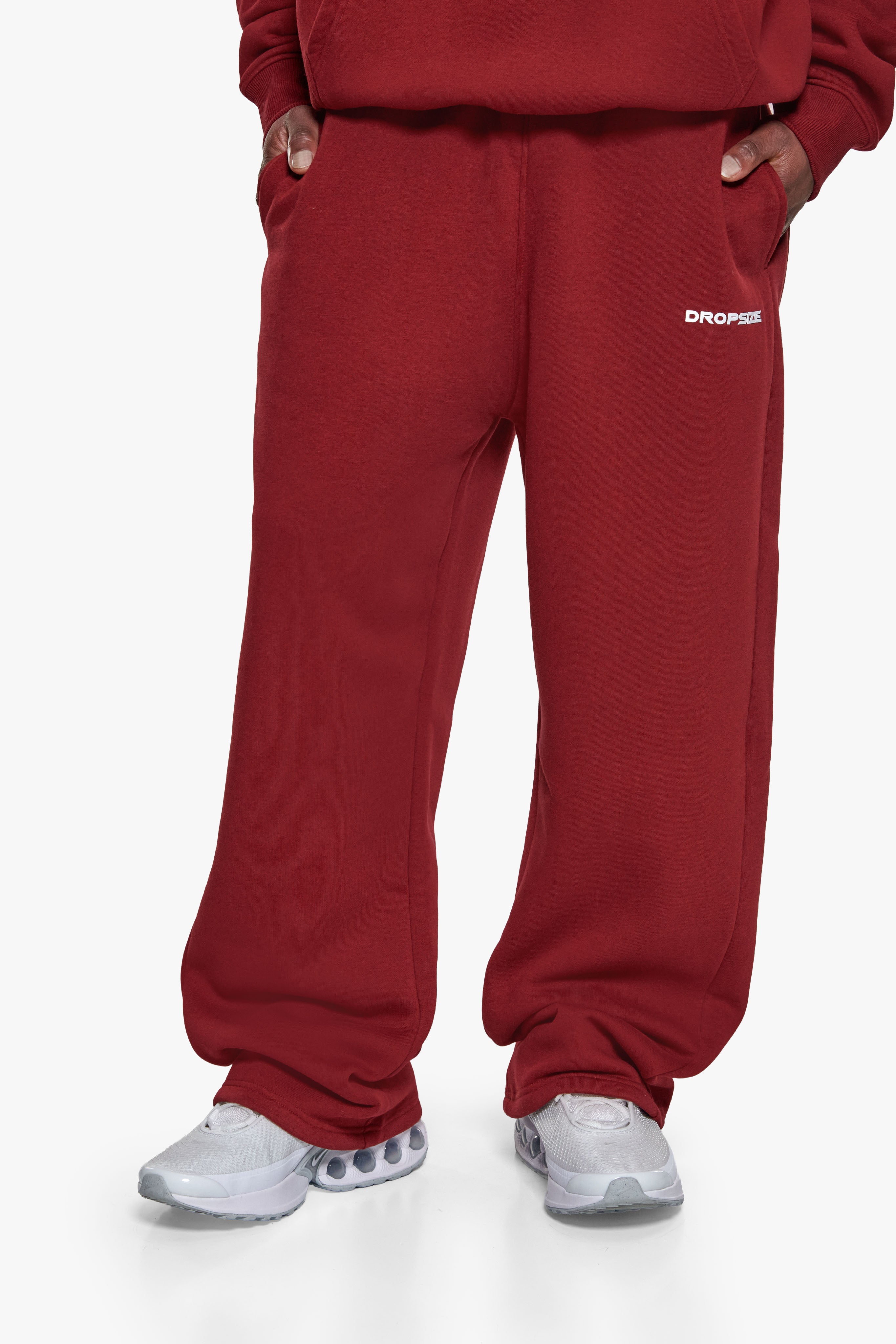 HD OPEN LEG JOGGER CRANBERRY