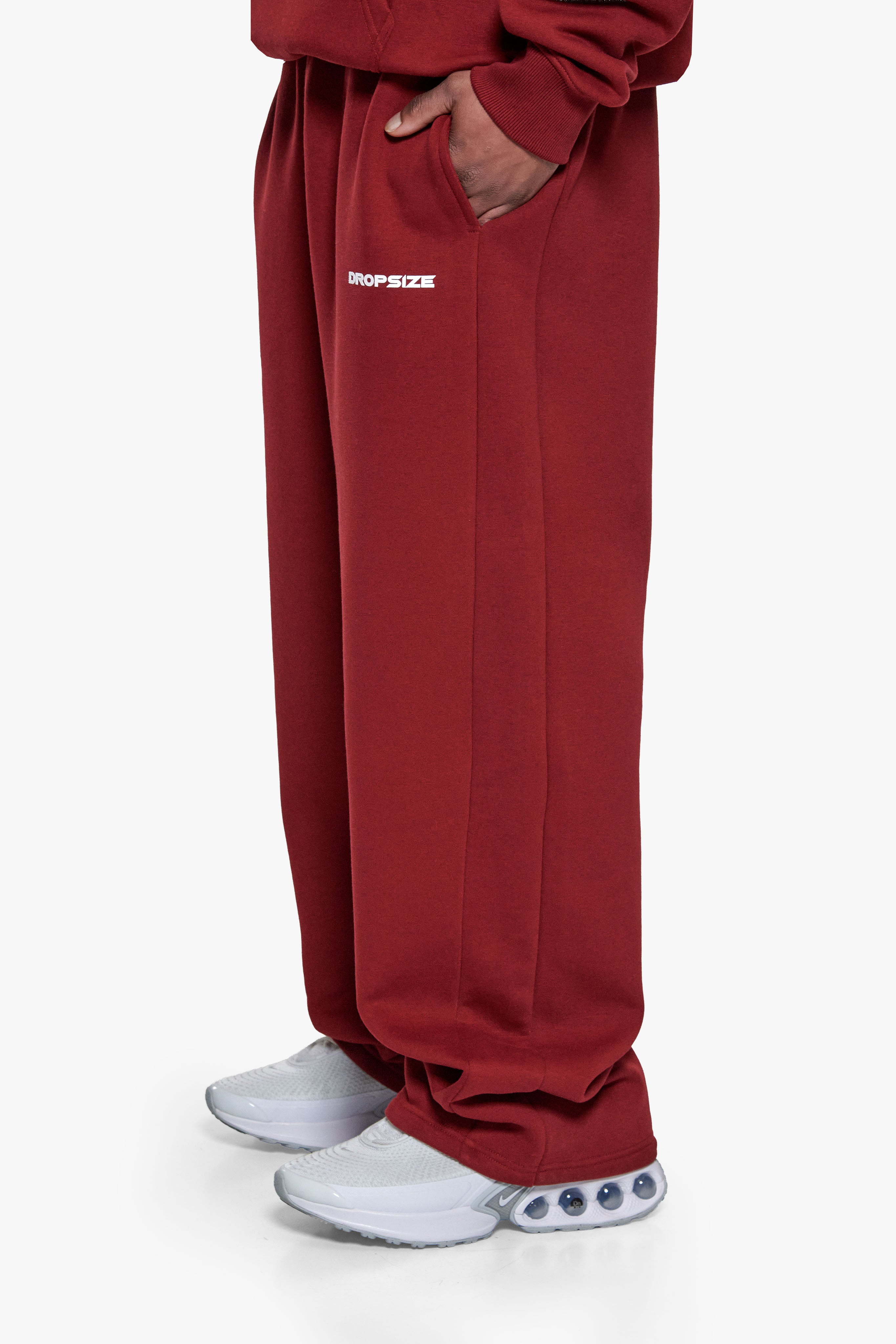 HD OPEN LEG JOGGER CRANBERRY