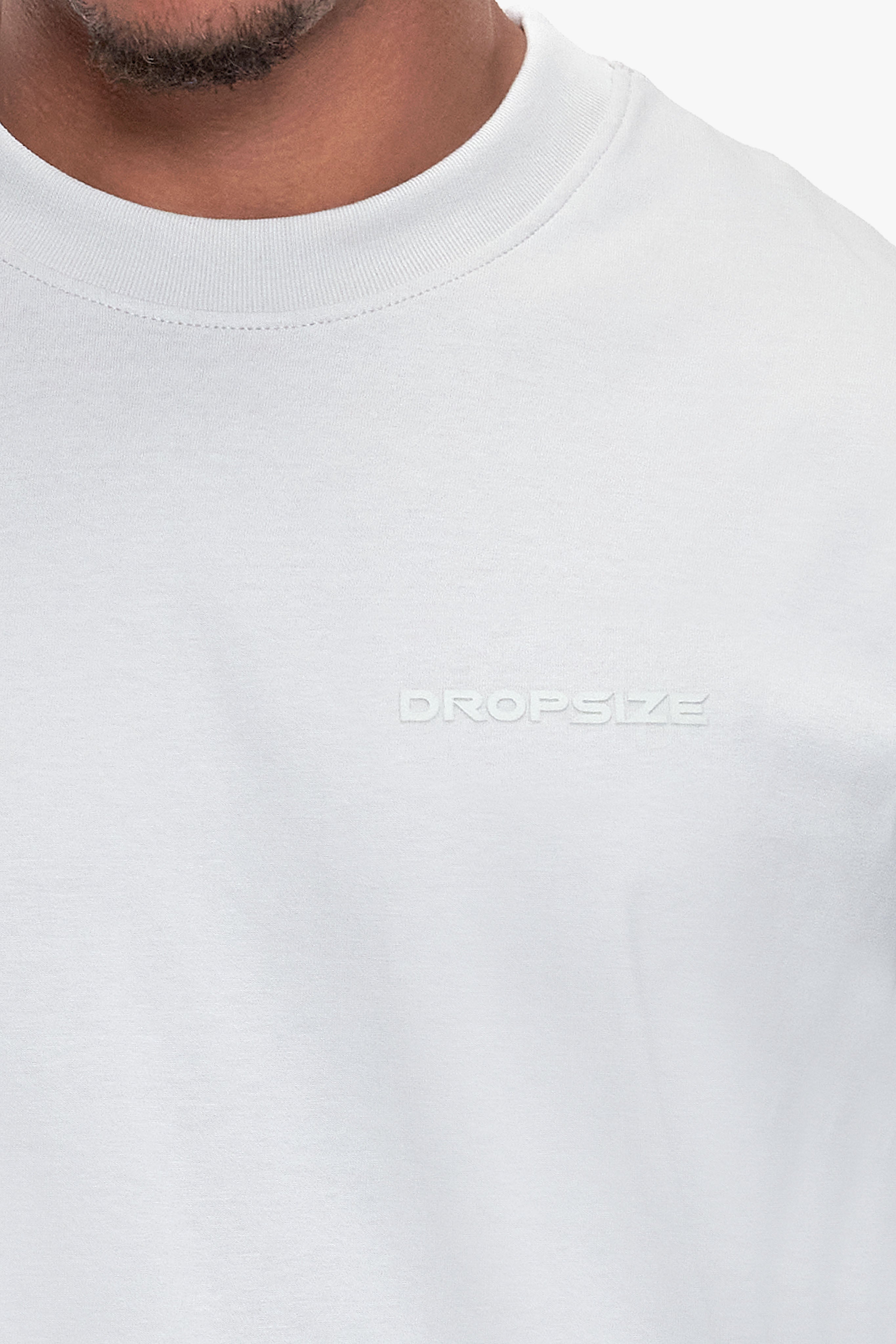 ESSENTIAL LOGO T-SHIRT LIGHT GREY