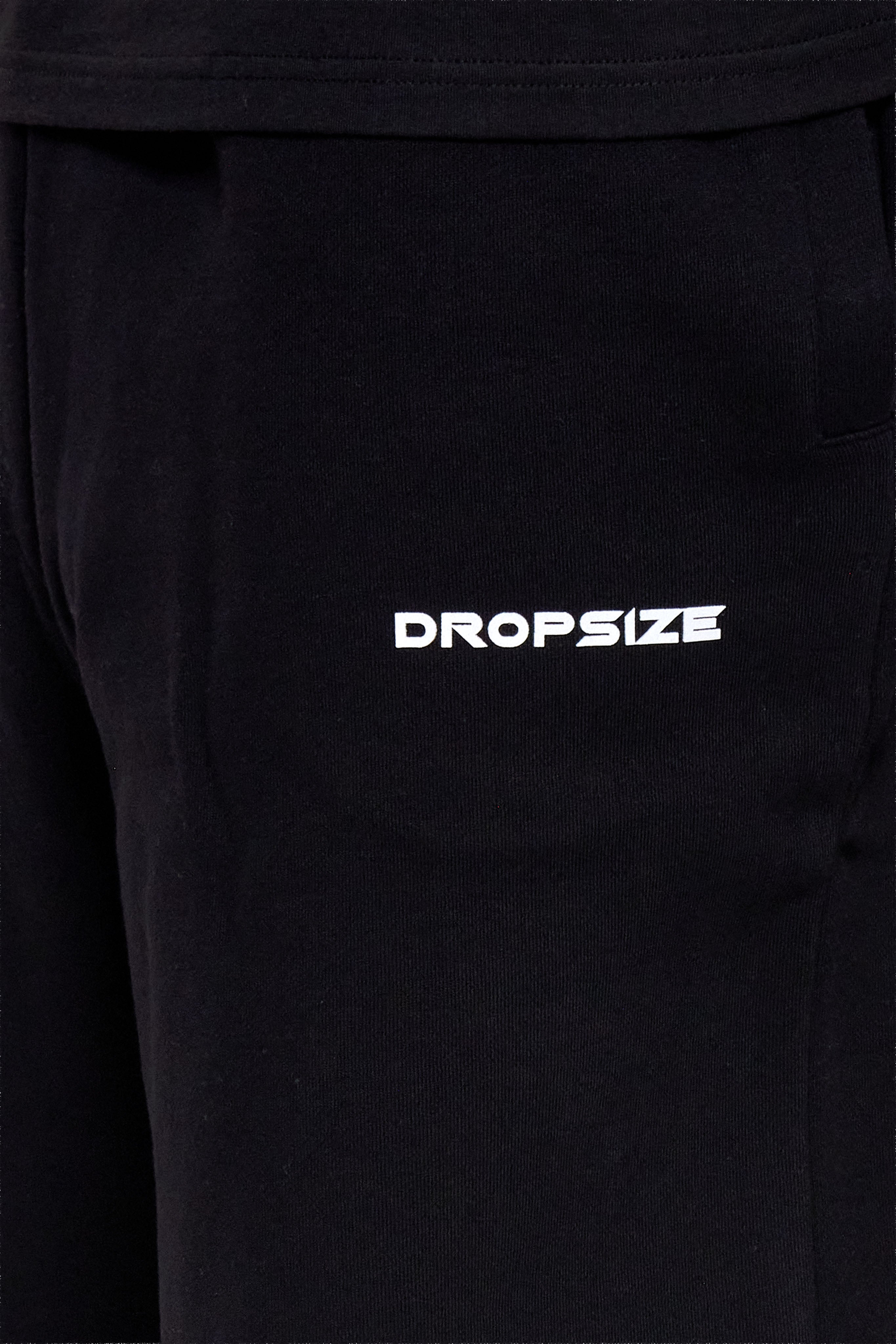 ESSENTIAL LOGO SWEAT SHORTS BLACK