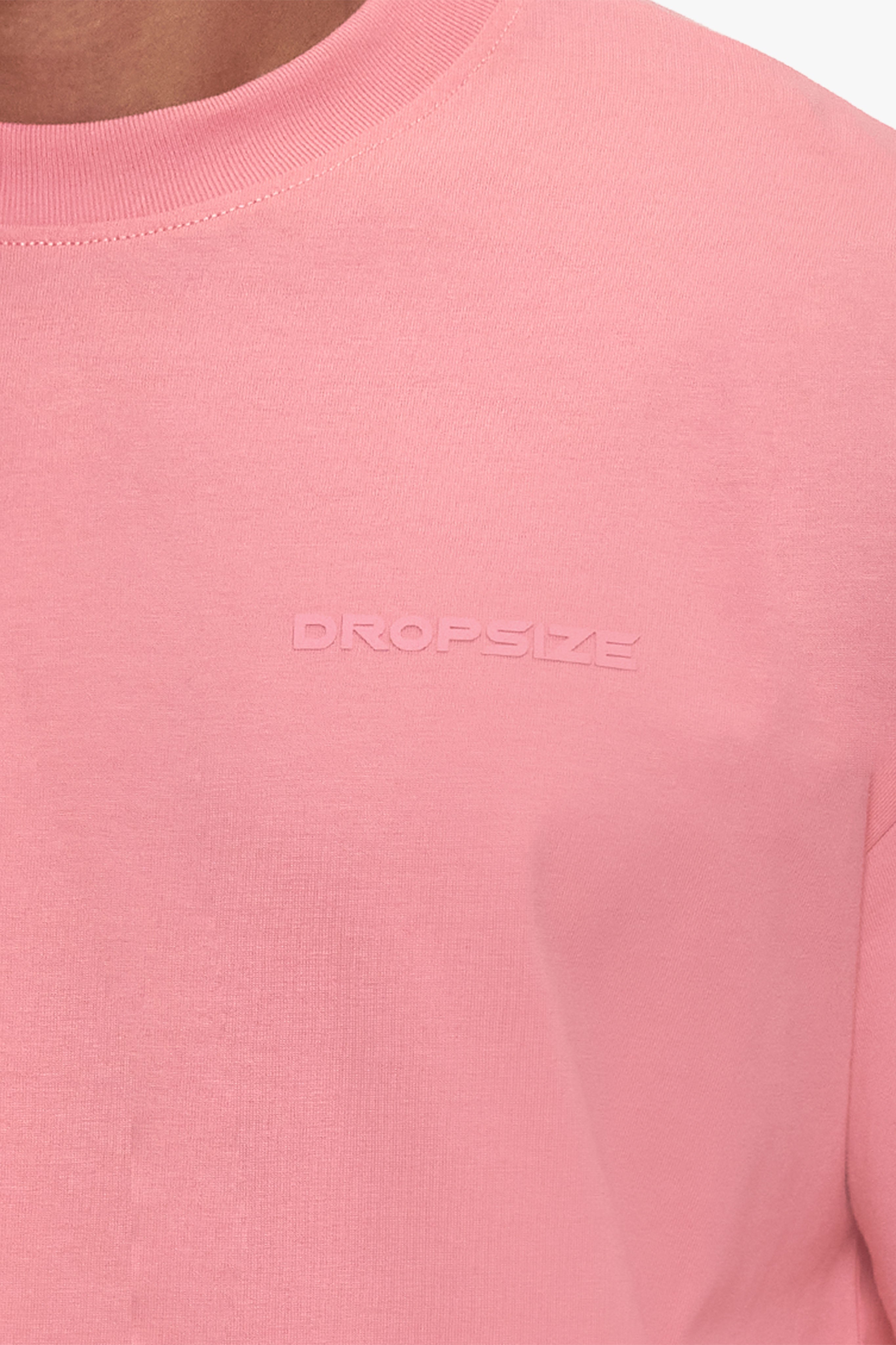 ESSENTIAL LOGO T-SHIRT FLAMINGO PINK