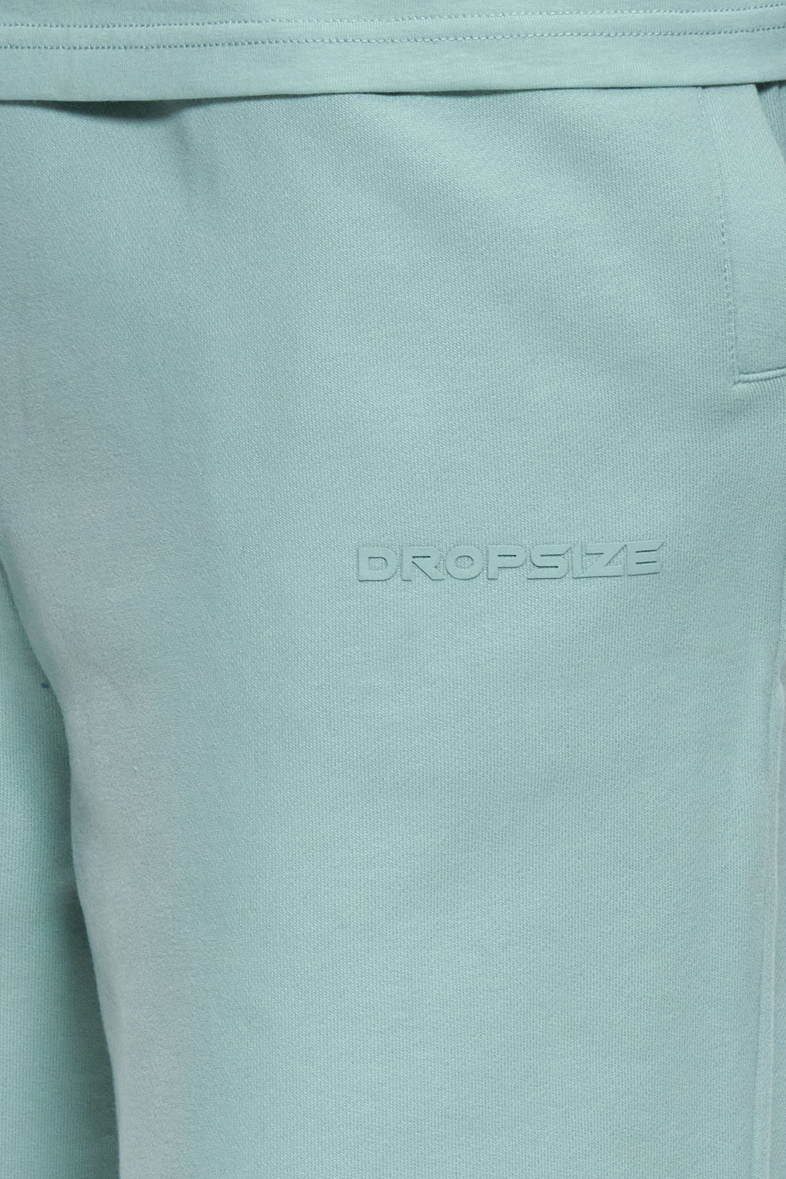 ESSENTIAL LOGO SWEAT SHORTS HARBOR GREY
