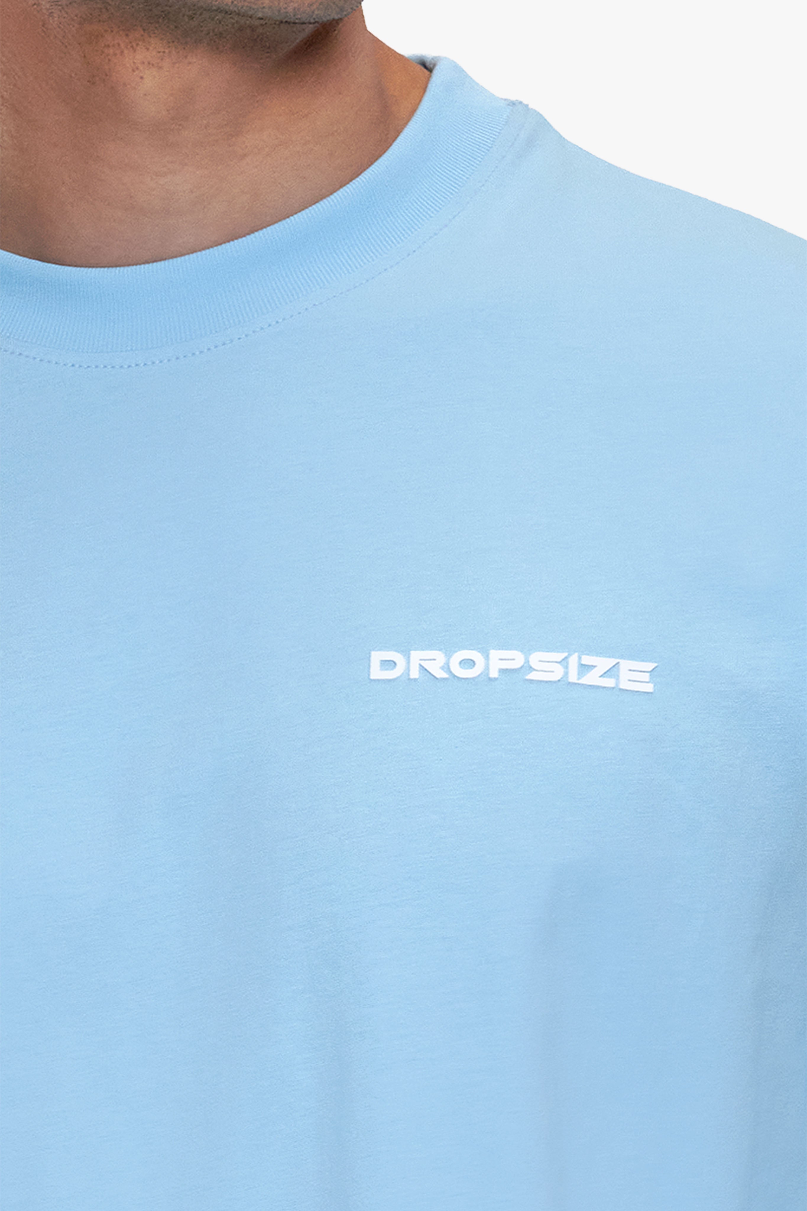 ESSENTIAL LOGO T-SHIRT BABY BLUE