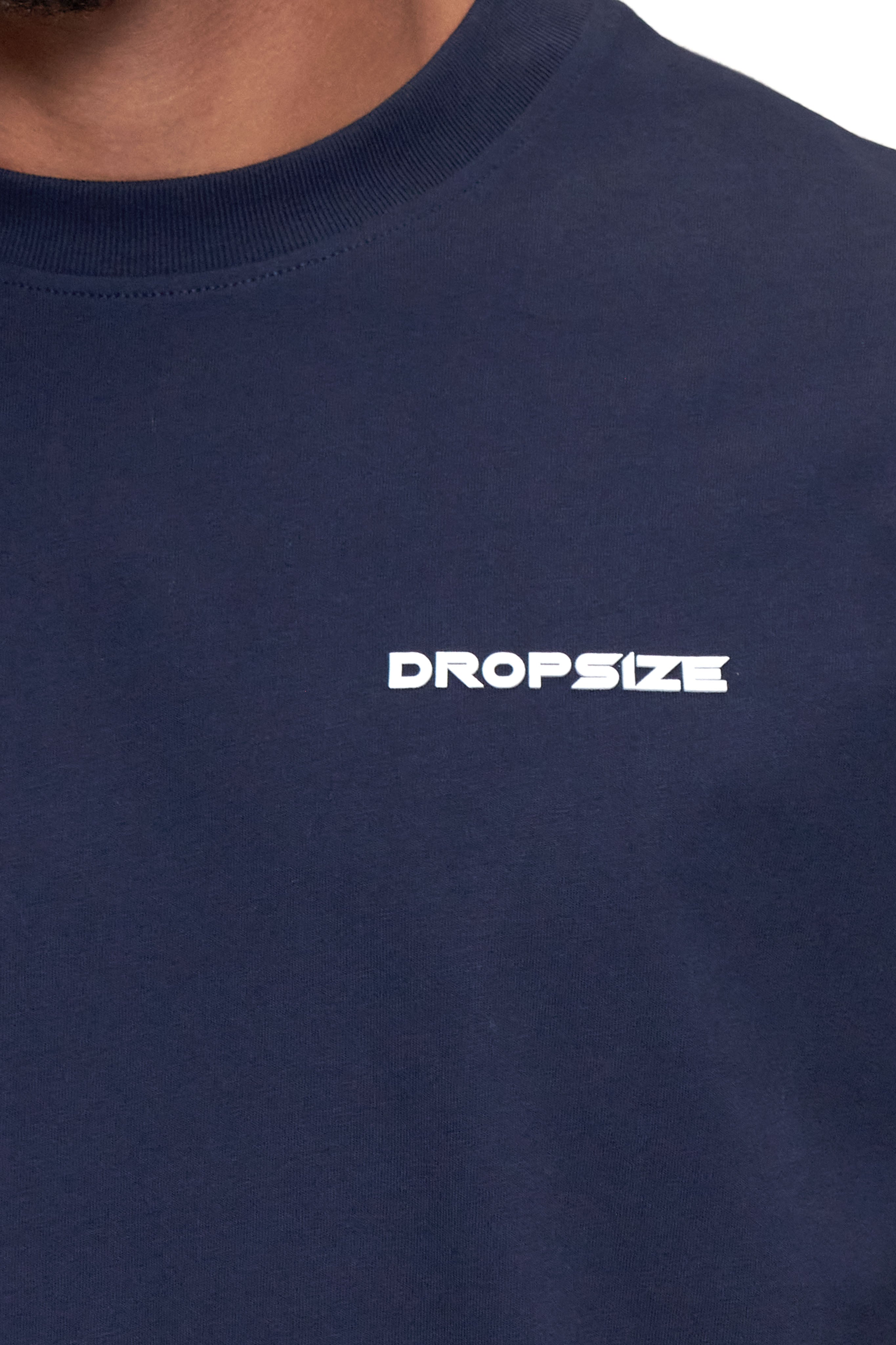 ESSENTIAL LOGO T-SHIRT SPACE BLUE
