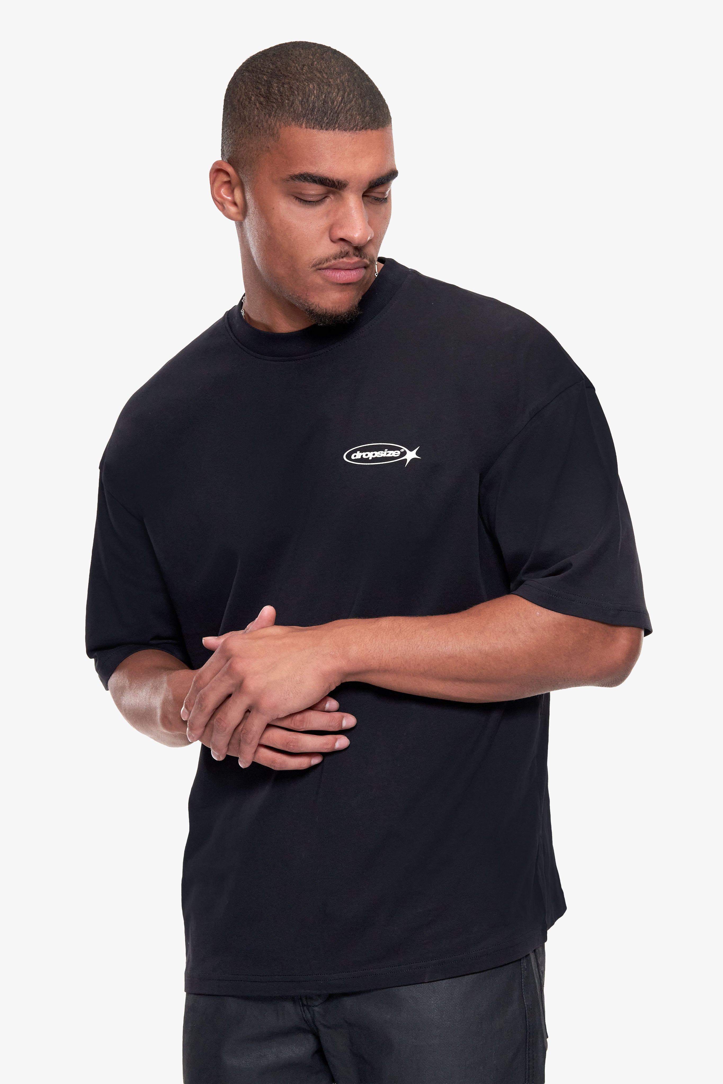 UNIVERSE T-SHIRT VINTAGE WASHED BLACK