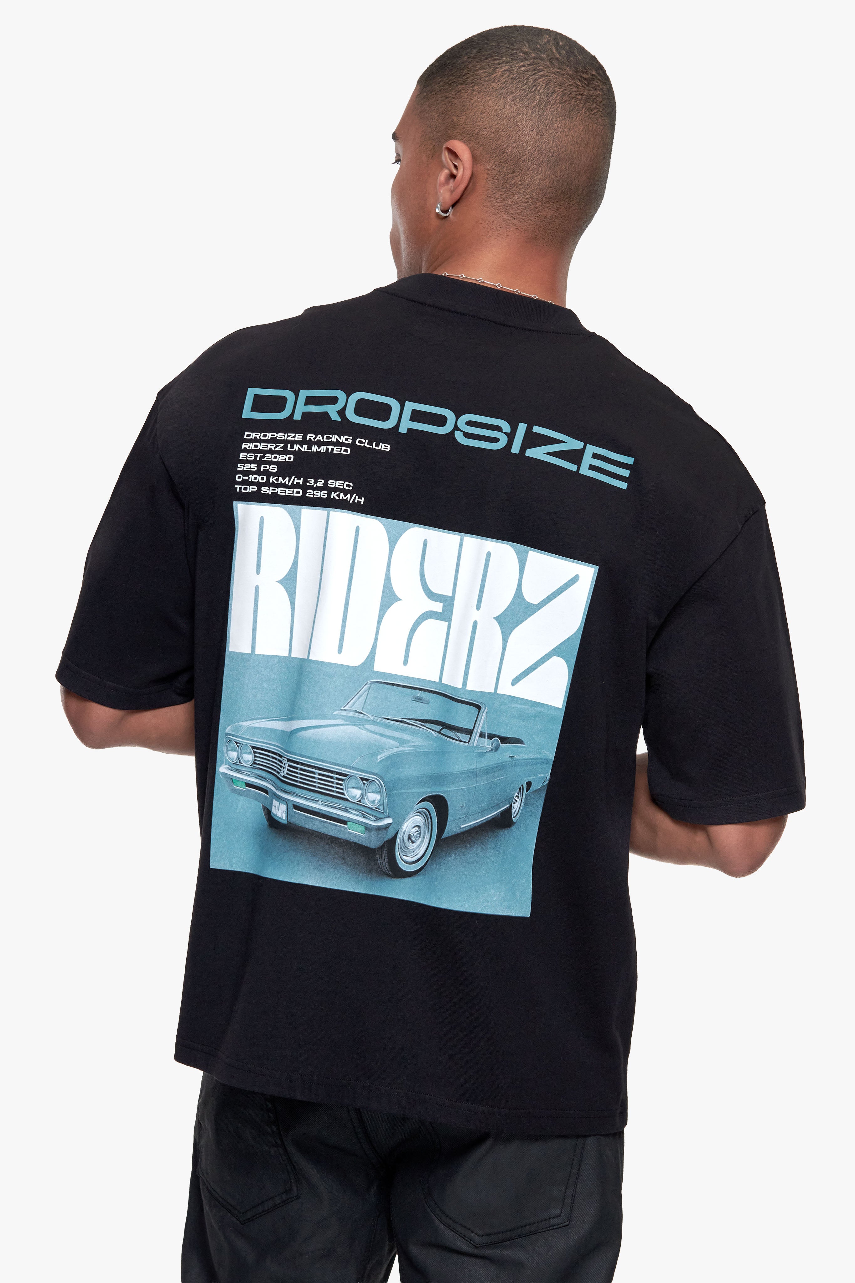 RIDERZ T-SHIRT BLACK