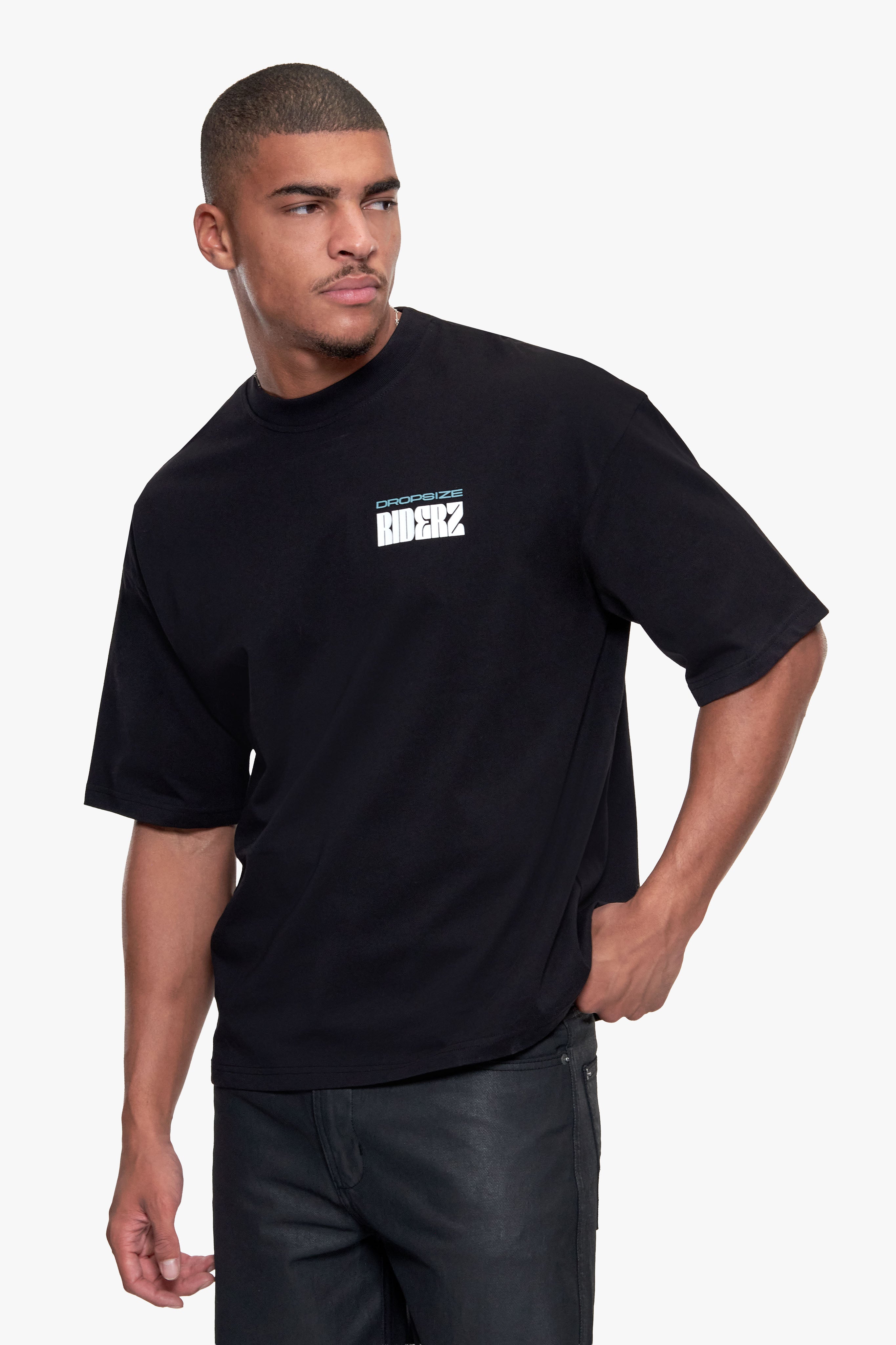 RIDERZ T-SHIRT BLACK