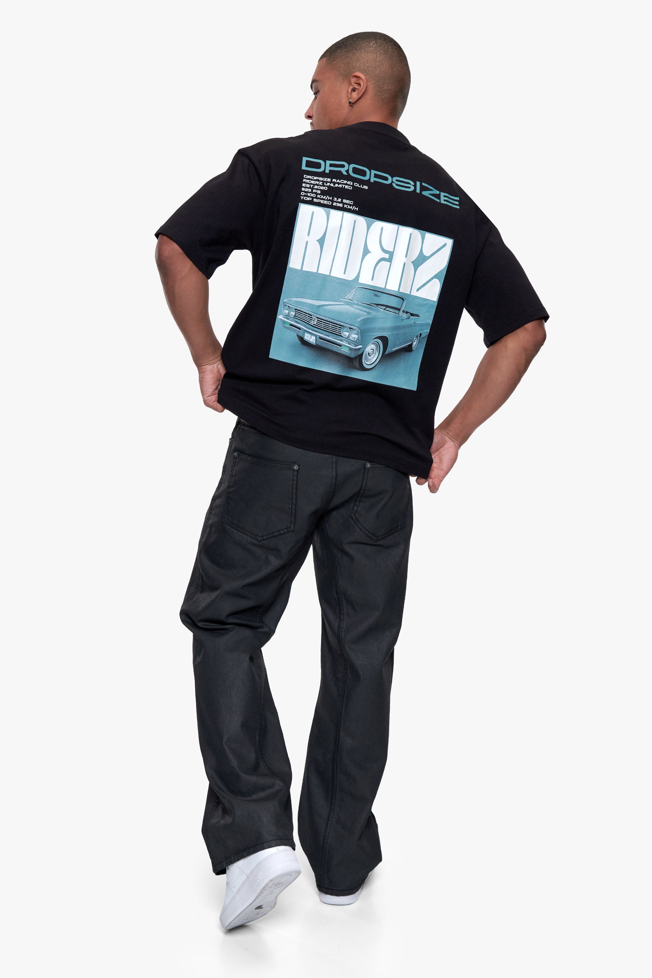 RIDERZ T-SHIRT BLACK