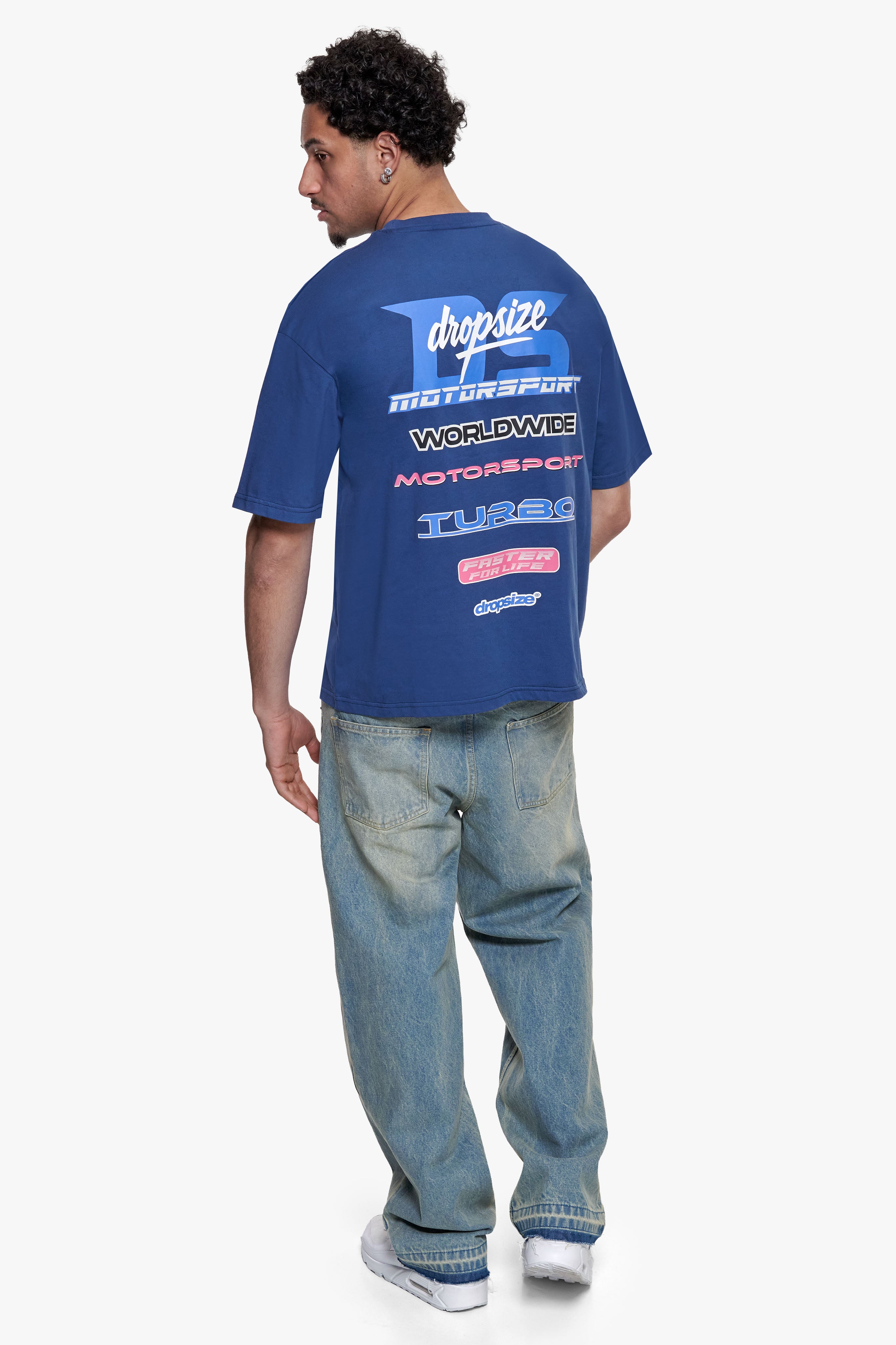 RACING TSHIRT OCEAN BLUE