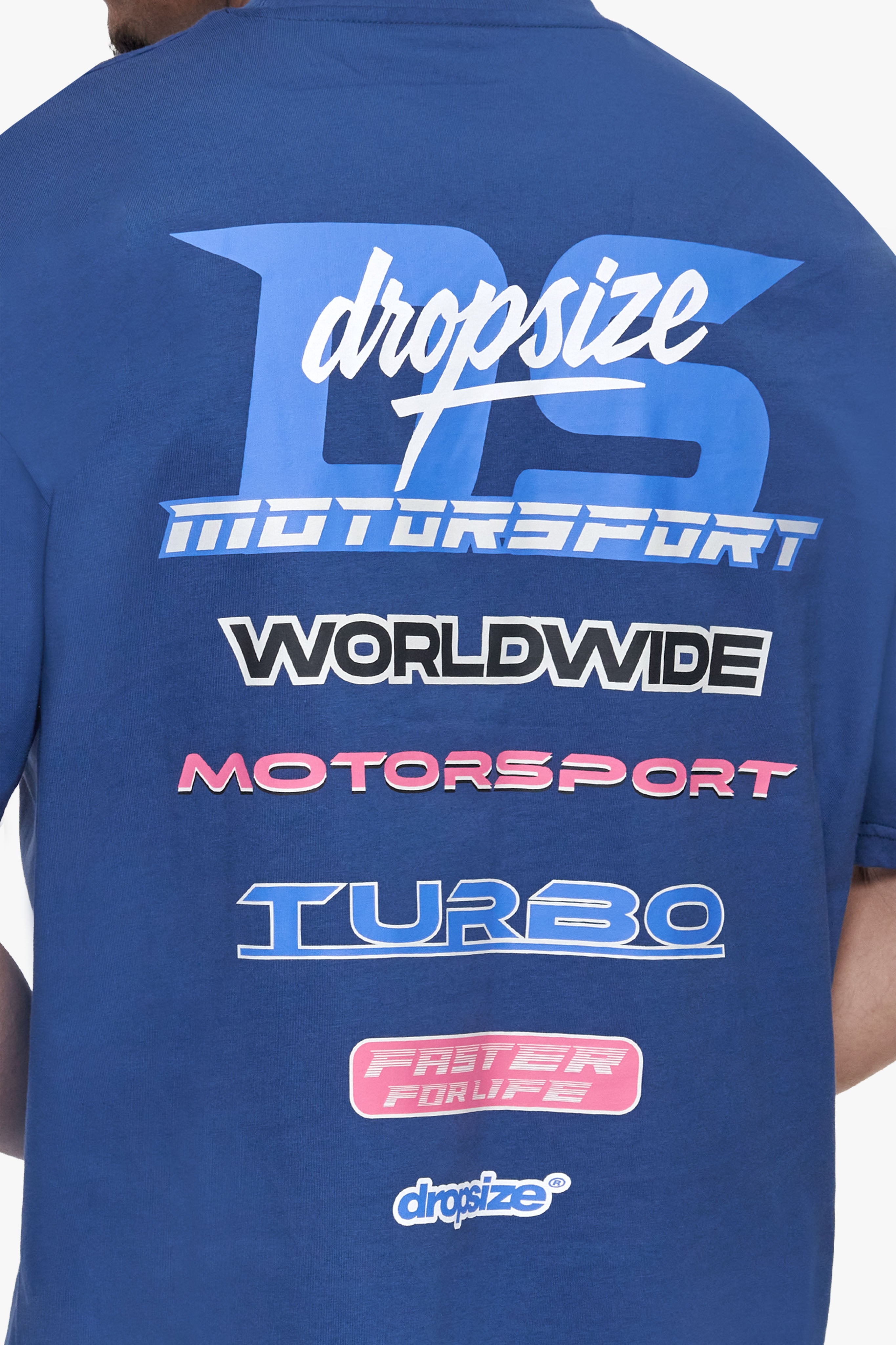 RACING TSHIRT OCEAN BLUE