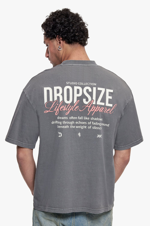 LIFESTYLE T-SHIRT WASHED GREY