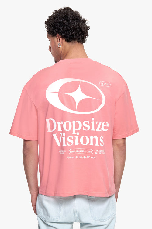 VISIONS T-SHIRT FLAMINGO PINK