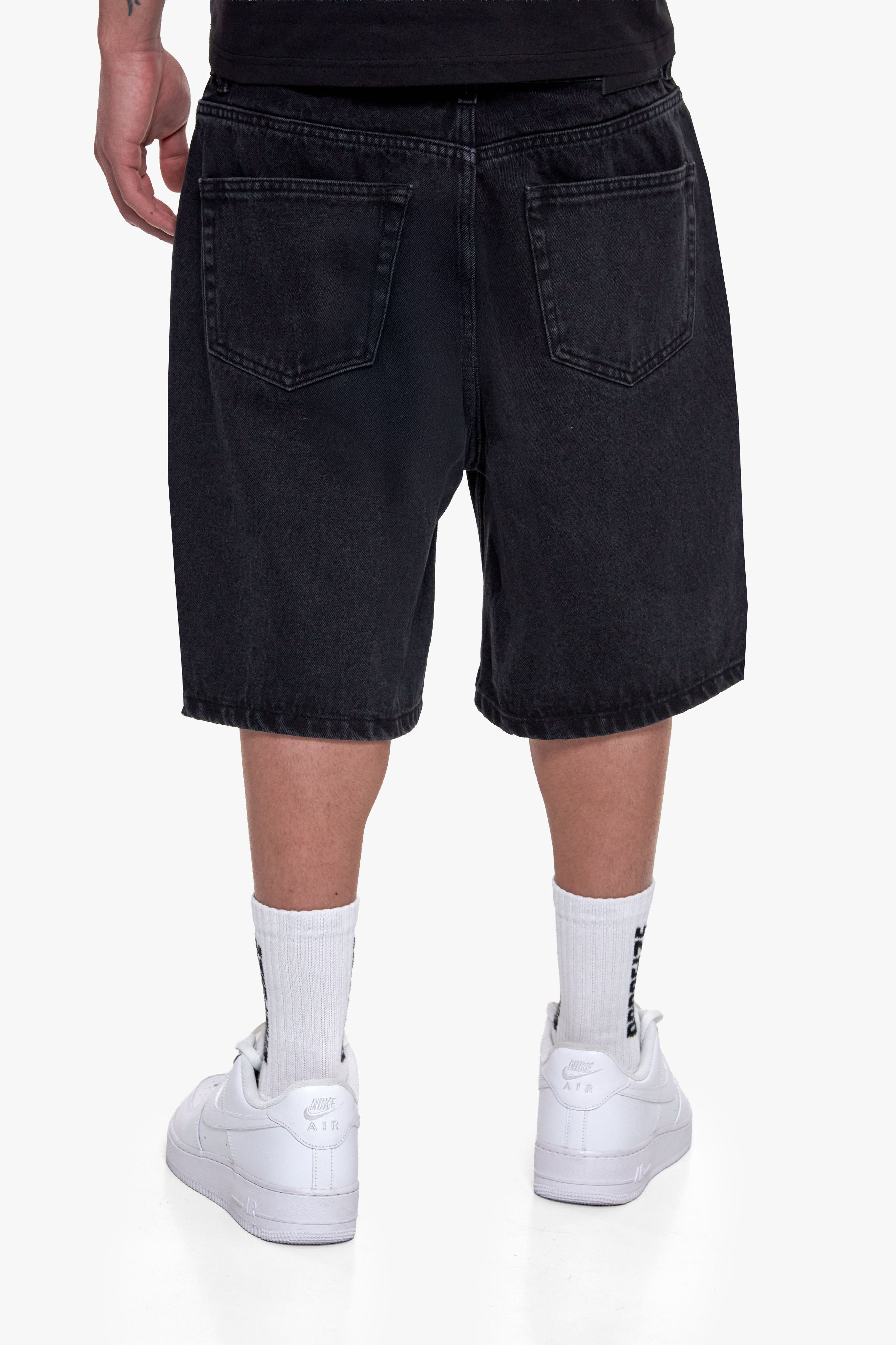 CLASSIC JORTS WASHED GREY