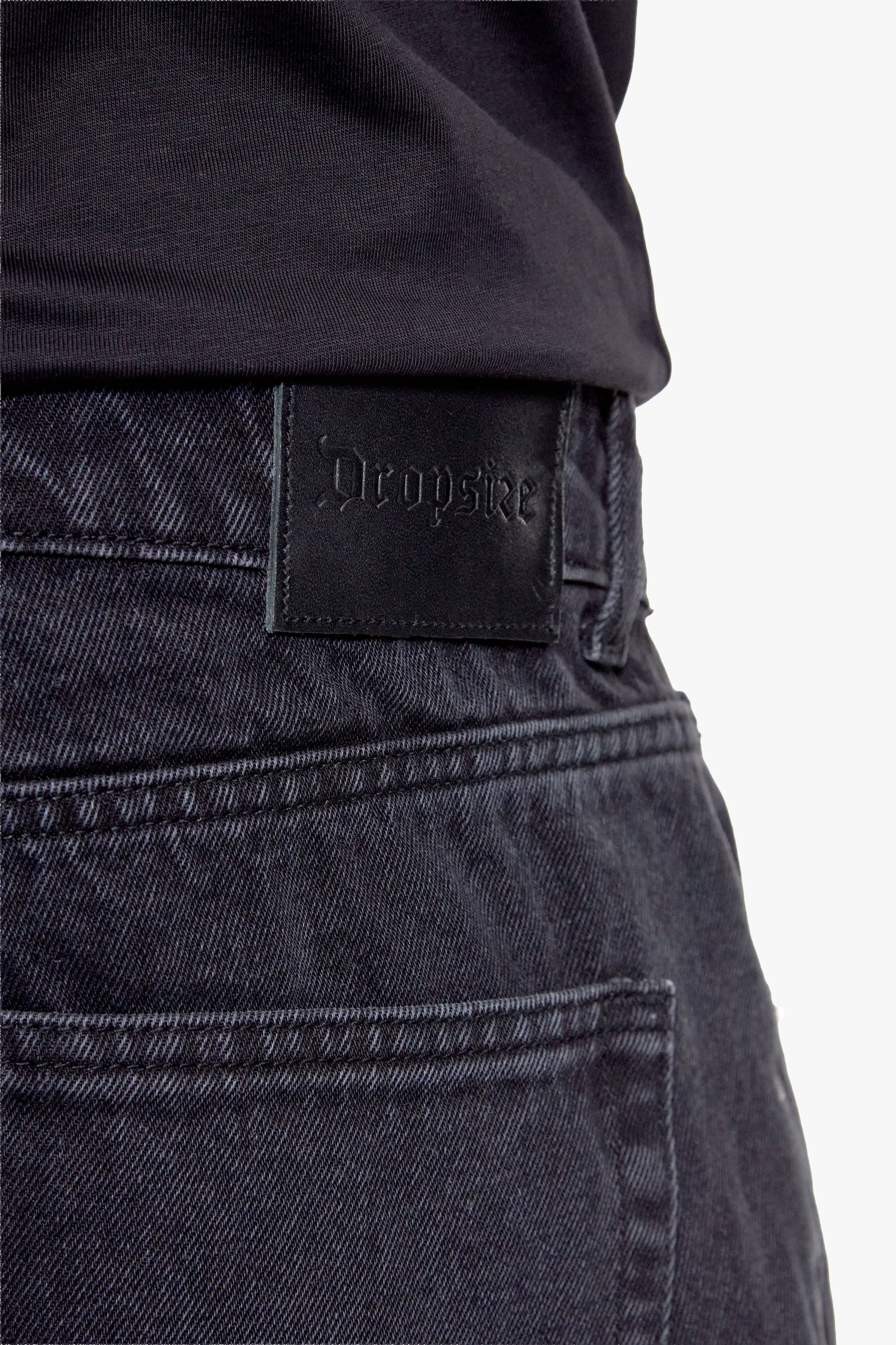 CLASSIC JORTS WASHED GREY