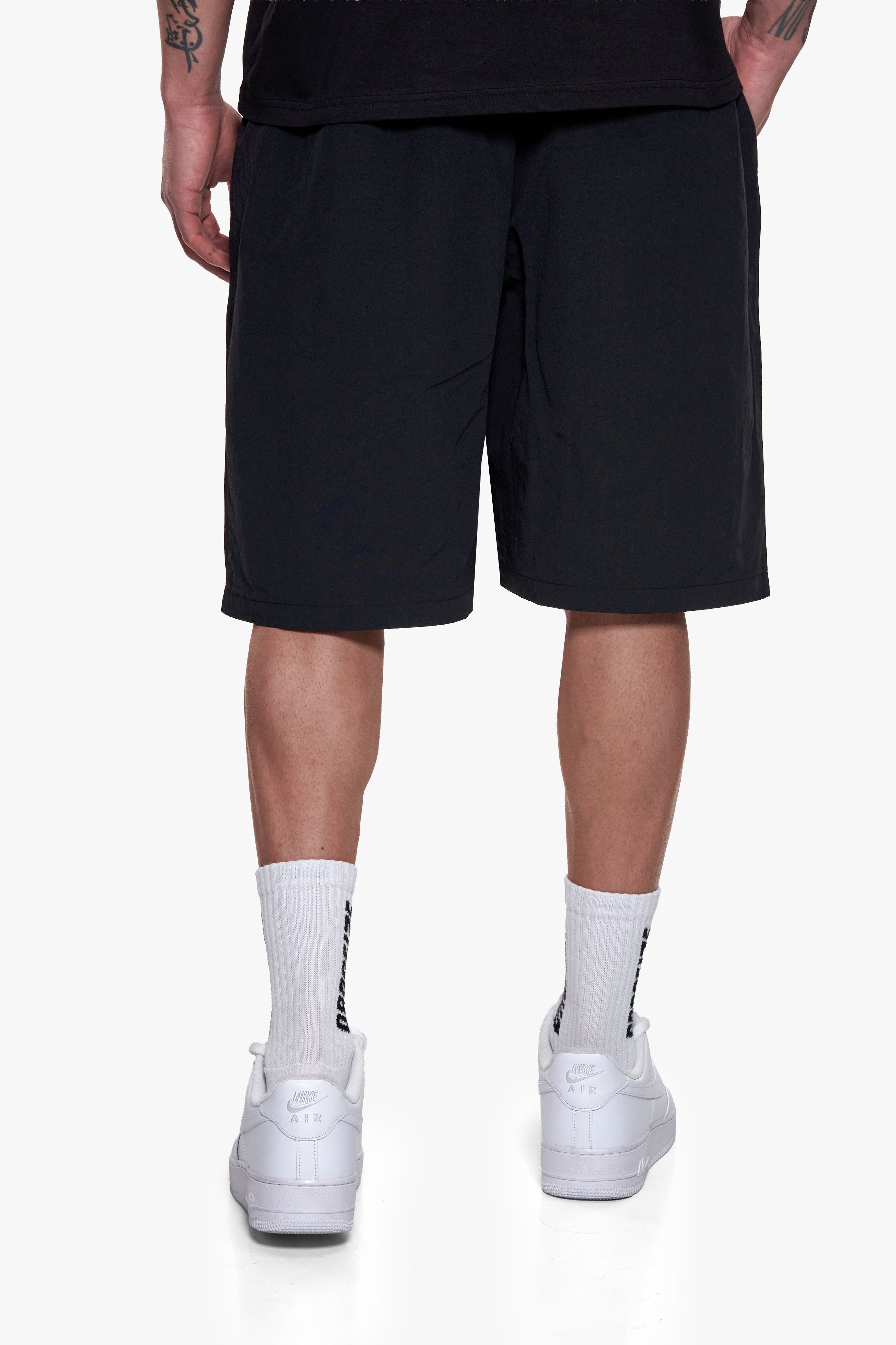 NYLON SHORTS BLACK