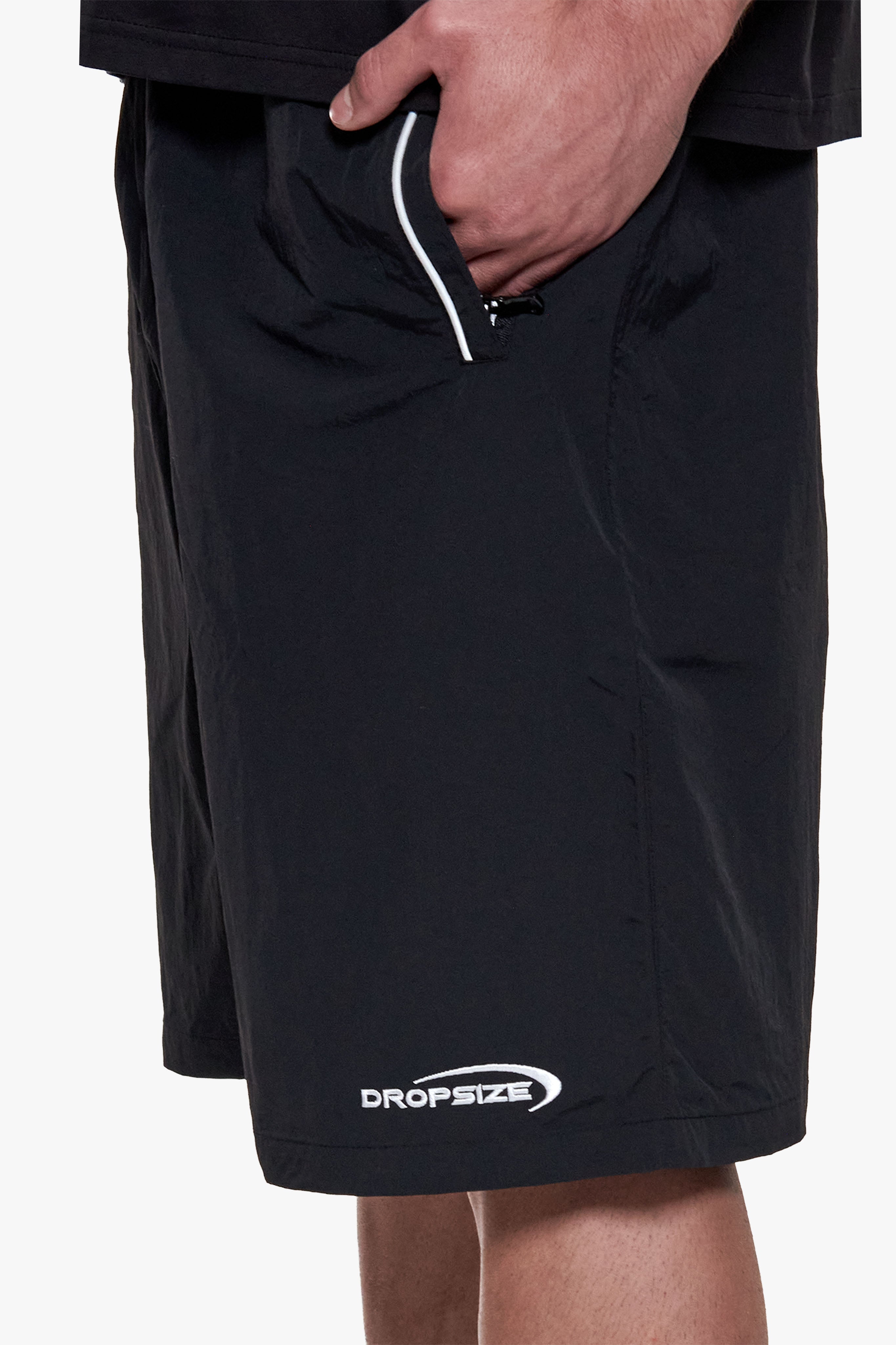 NYLON SHORTS BLACK