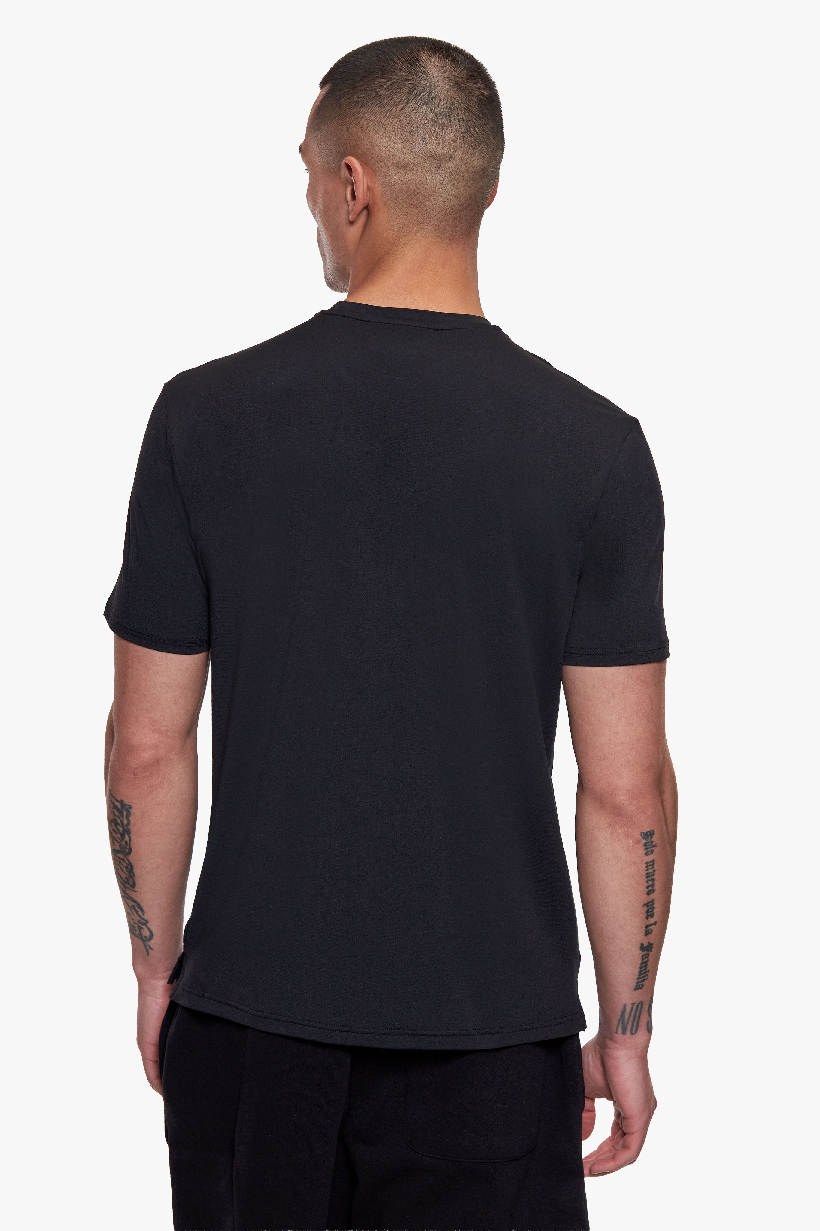 MUSCLE T-SHIRT BLACK