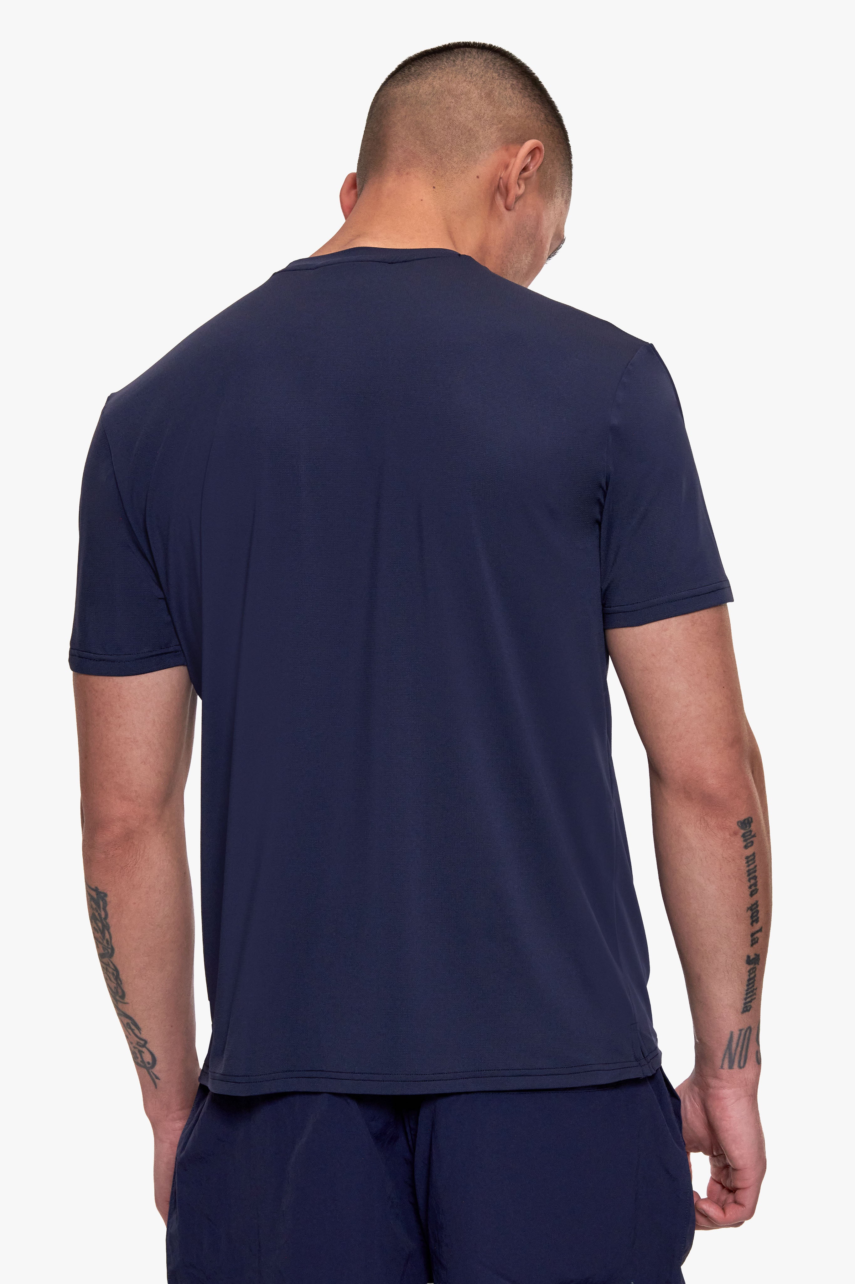 MUSCLE T-SHIRT NAVY BLUE