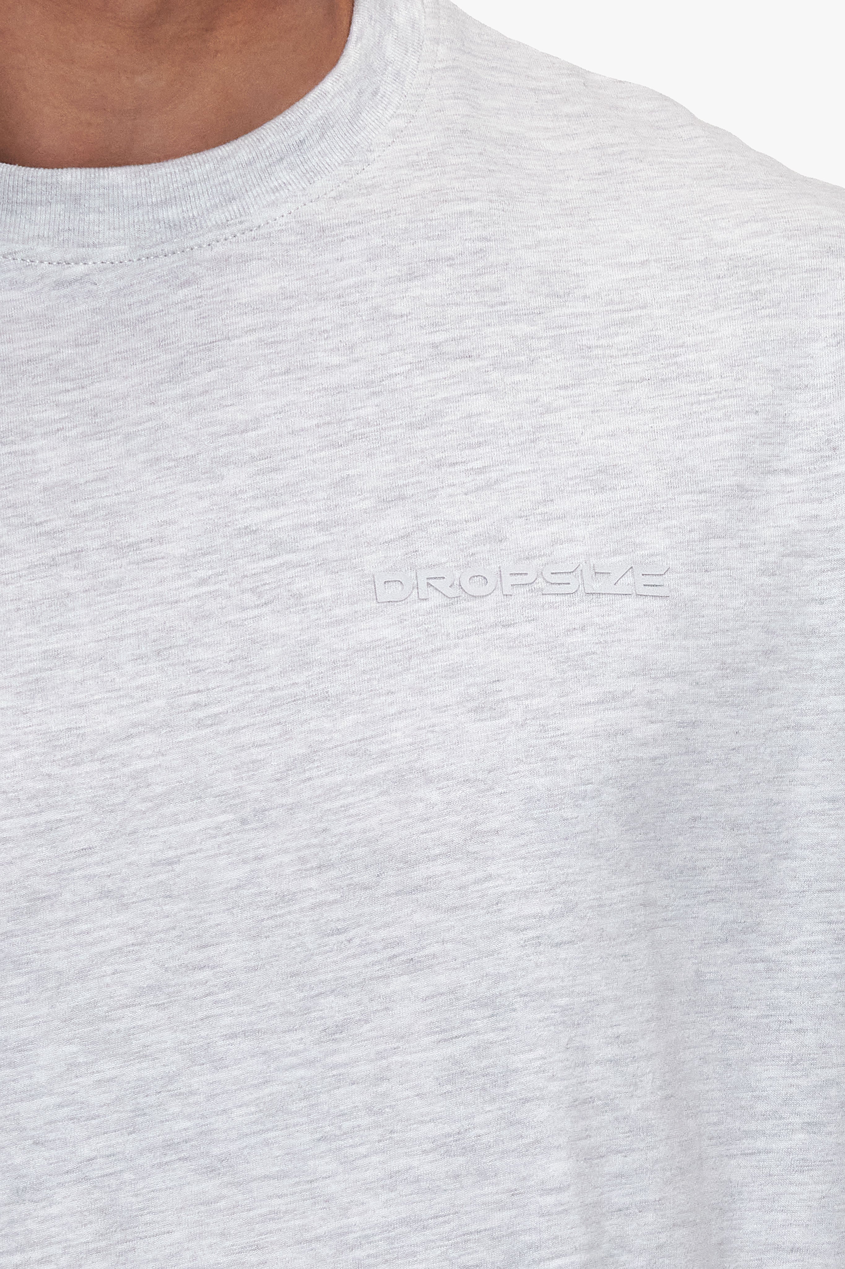 REGULAR FIT ESSENTIAL LOGO T-SHIRT GREY MELANGE