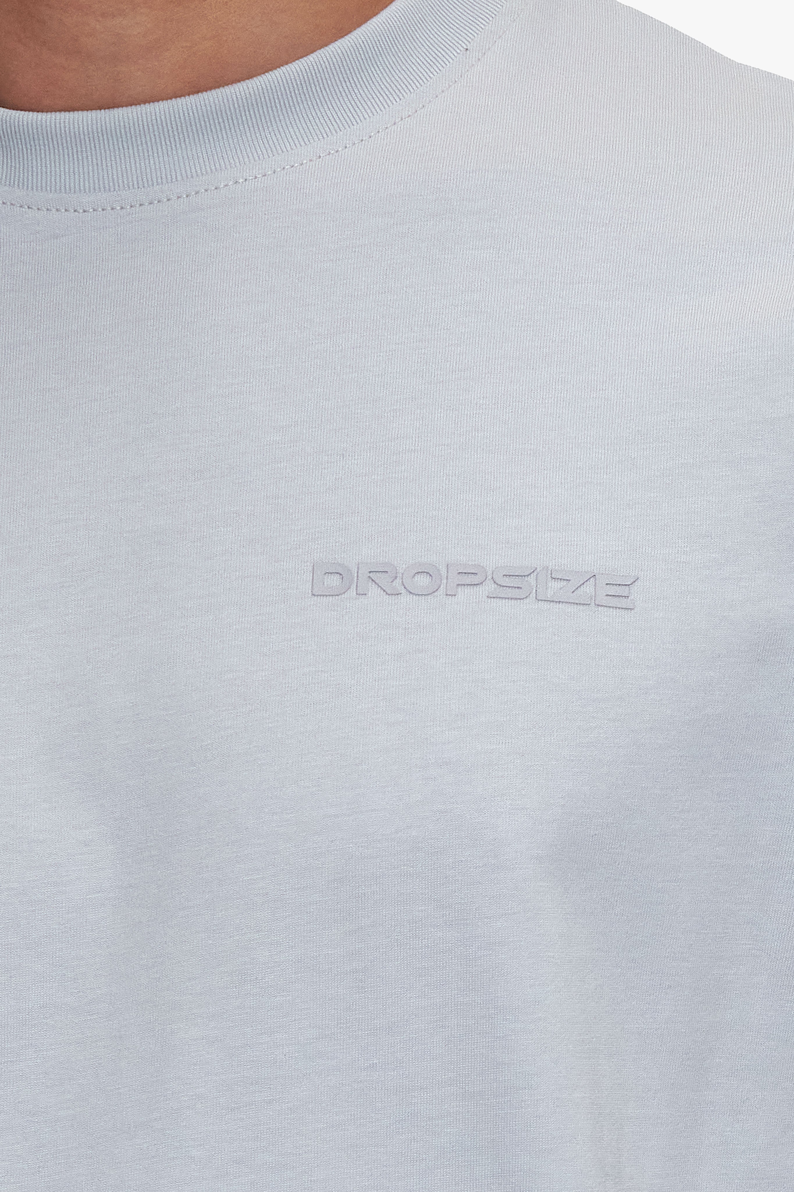 REGULAR FIT ESSENTIAL LOGO T-SHIRT LIGHT GREY