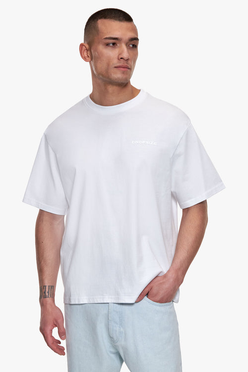 REGULAR FIT ESSENTIAL LOGO T-SHIRT WHITE