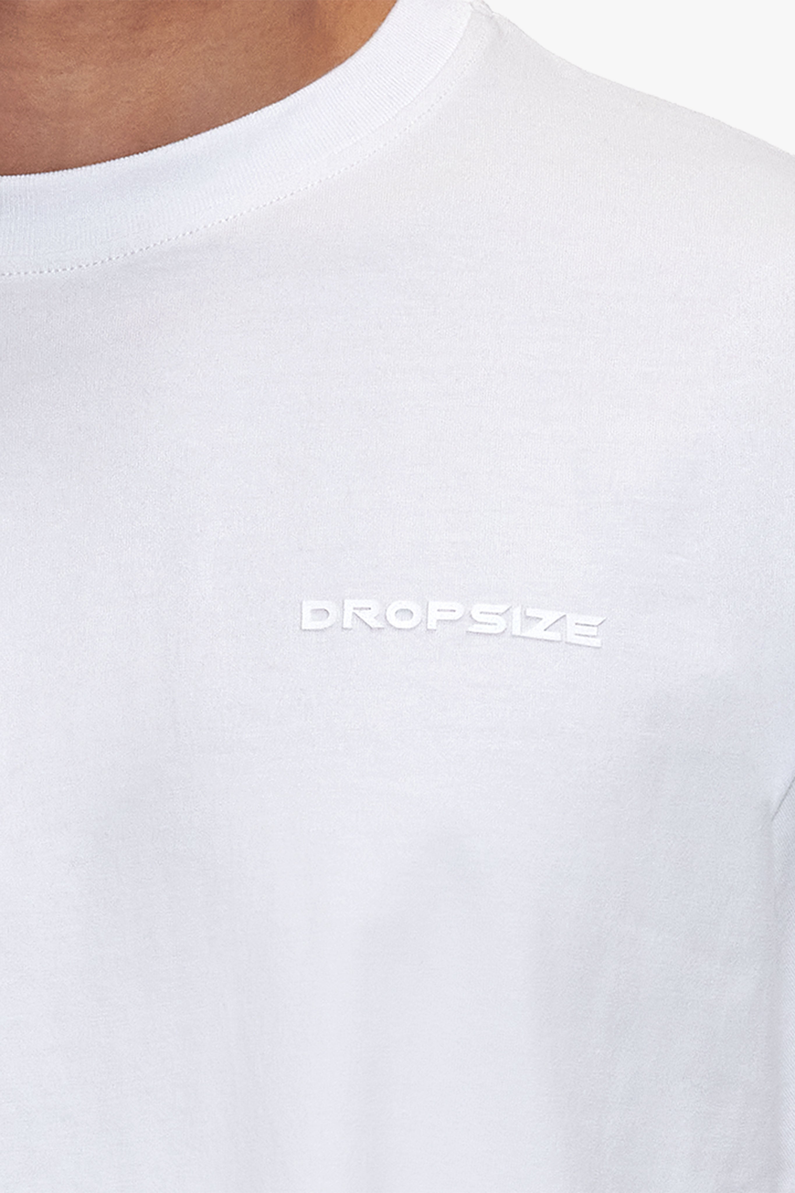 REGULAR FIT ESSENTIAL LOGO T-SHIRT WHITE