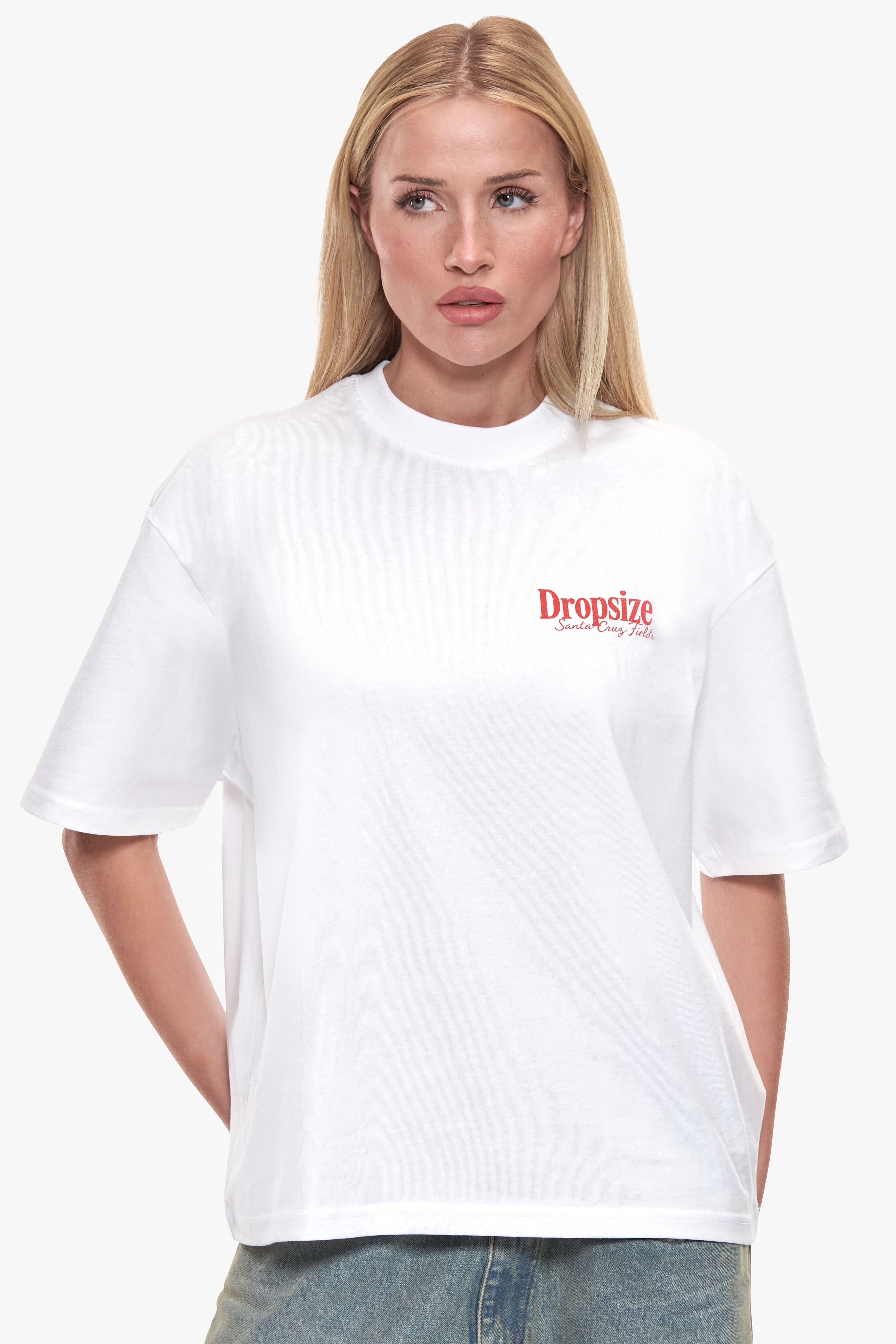 WOMEN STRAWBERRY T-SHIRT WHITE
