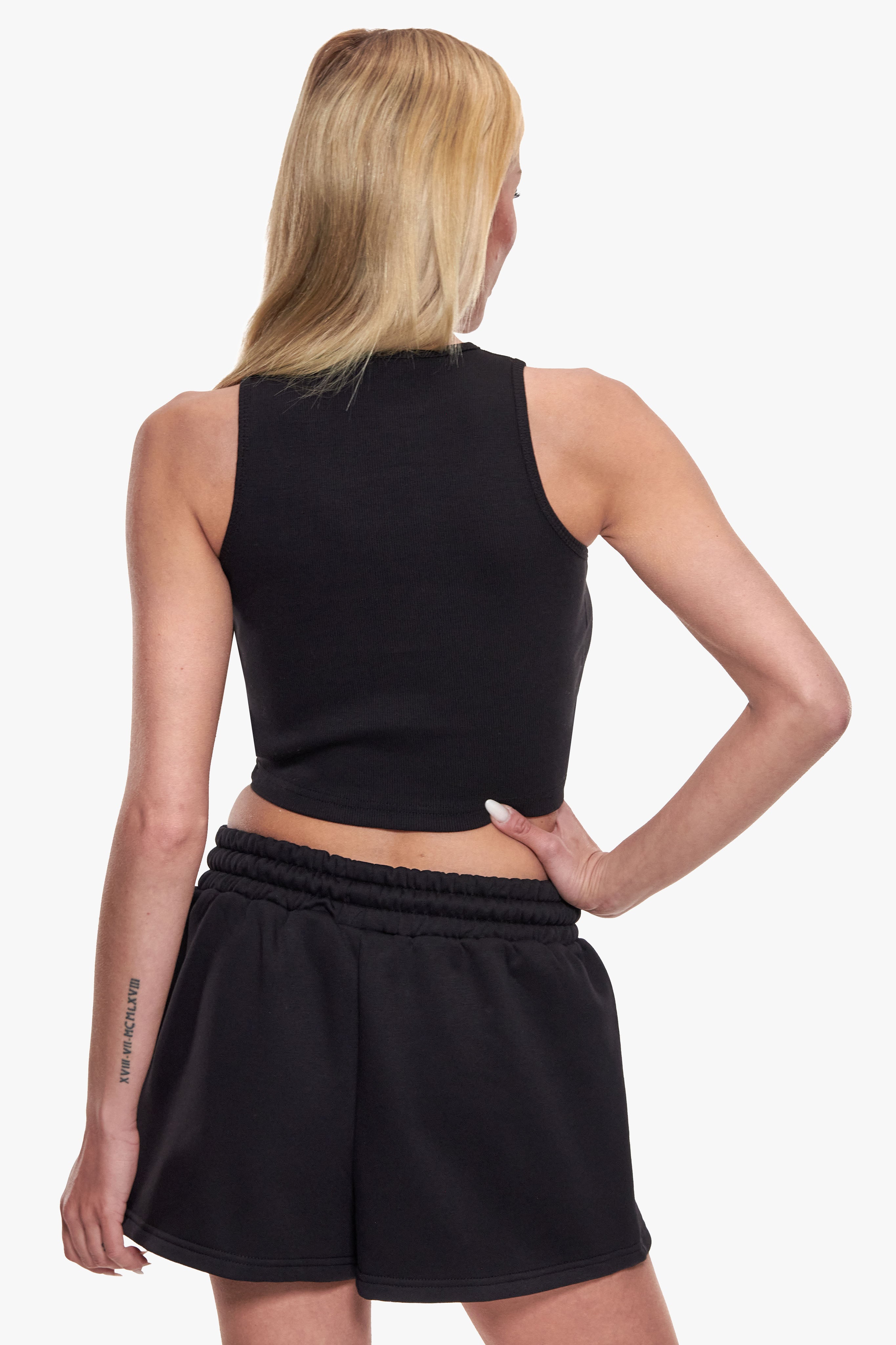 WOMEN LOGO TANK TOP BLACK