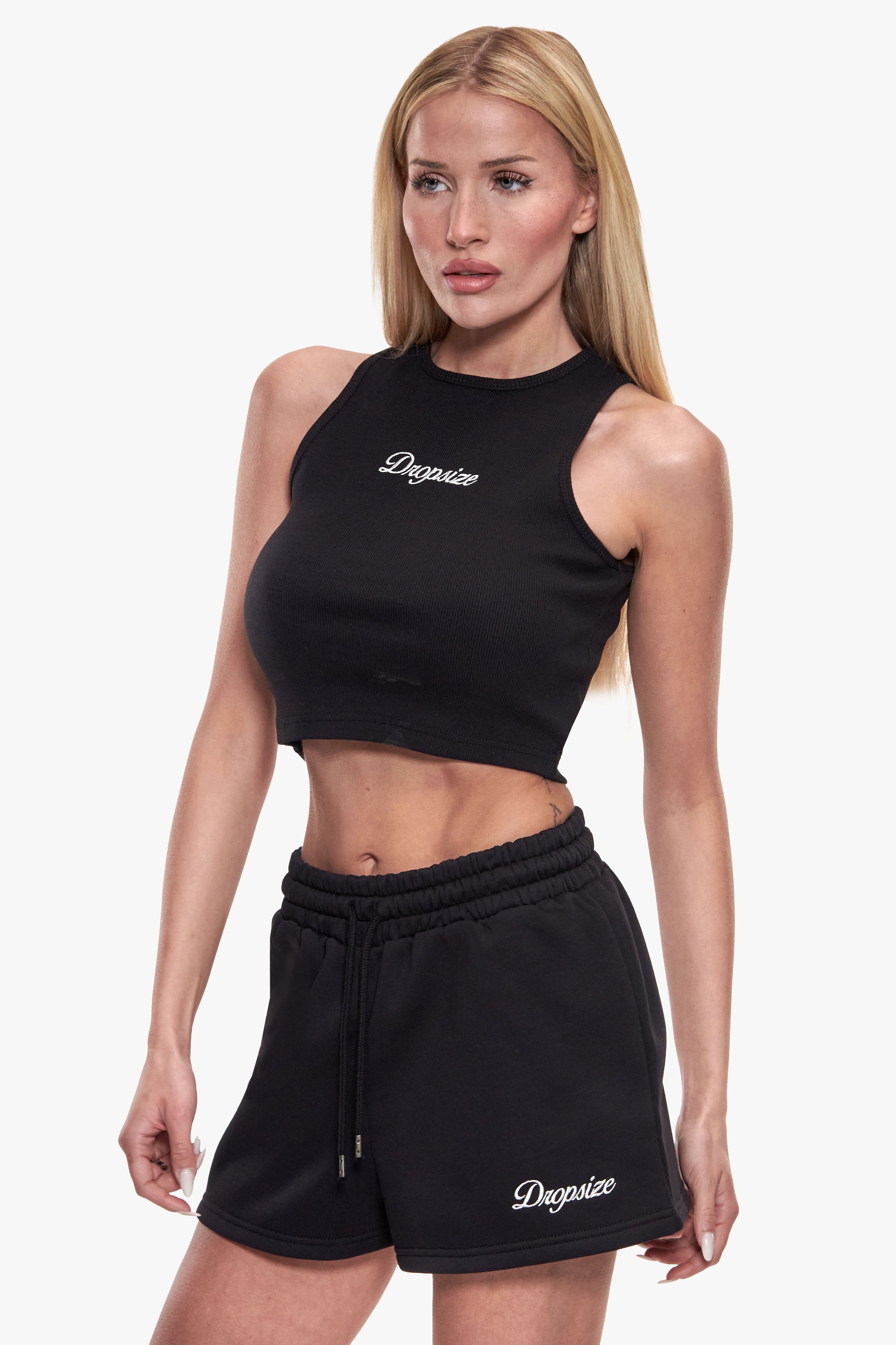 WOMEN LOGO TANK TOP BLACK