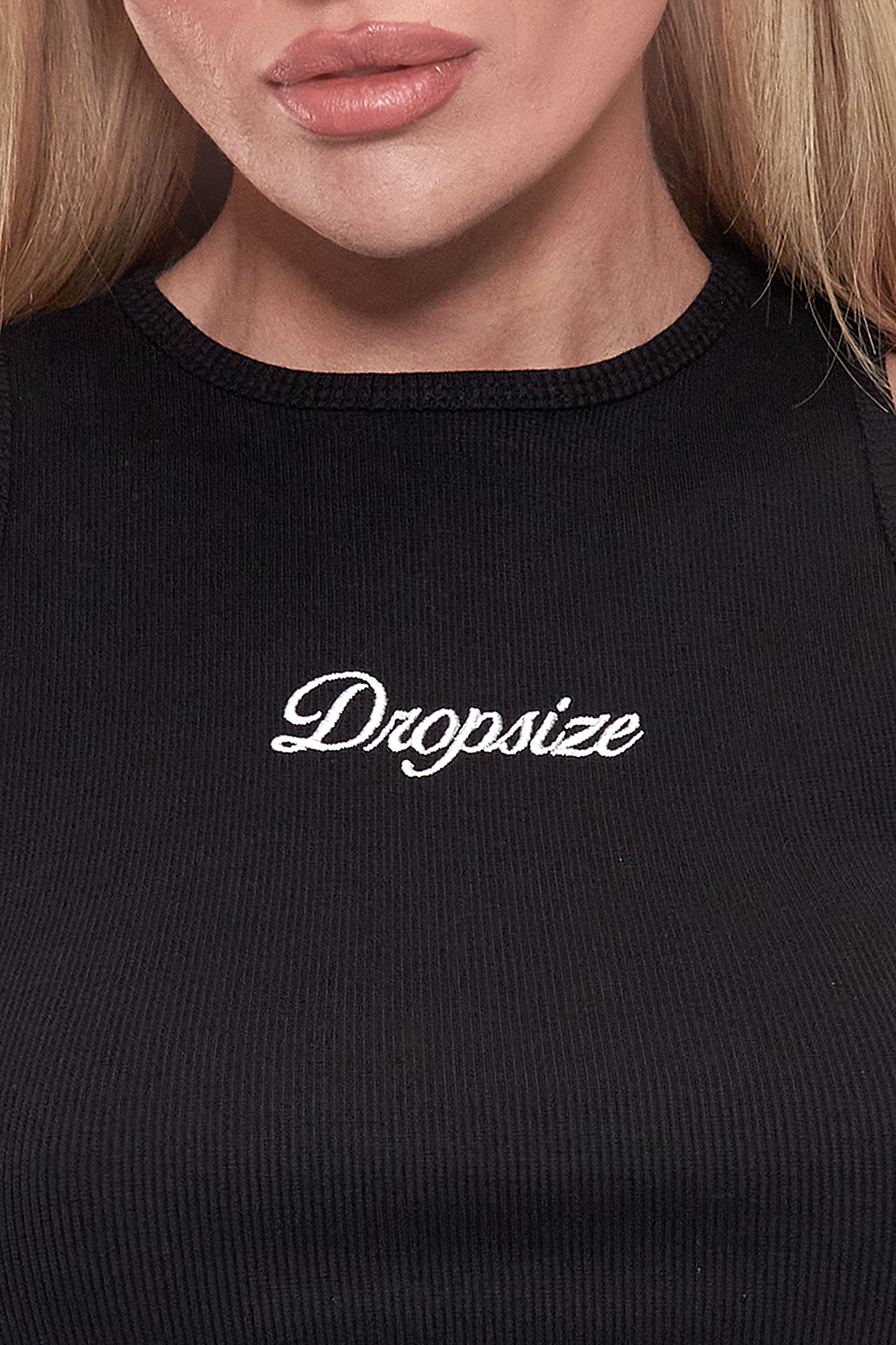 WOMEN LOGO TANK TOP BLACK