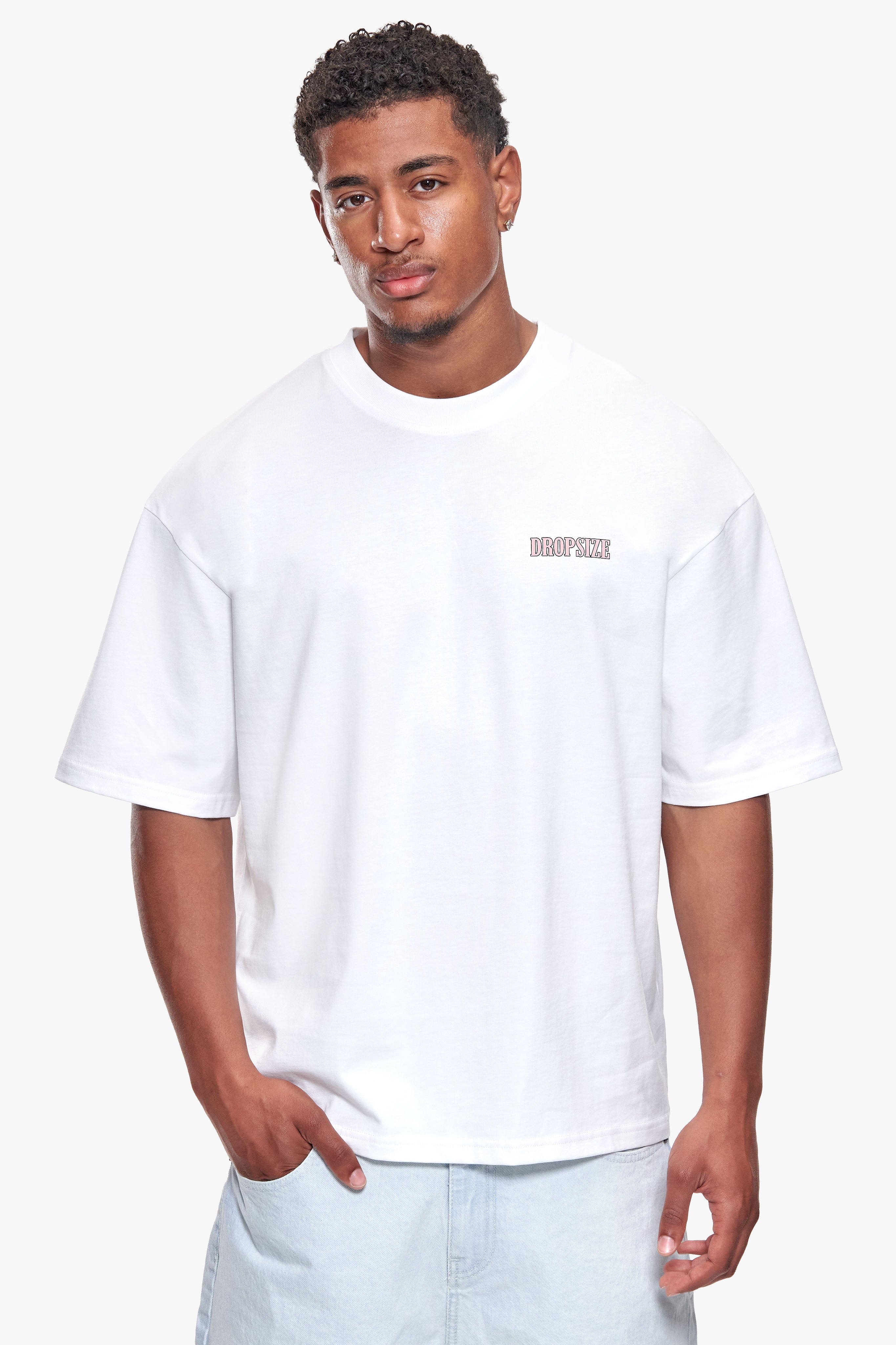OVERSIZE SAINT TROPEZ T-SHIRT WHITE