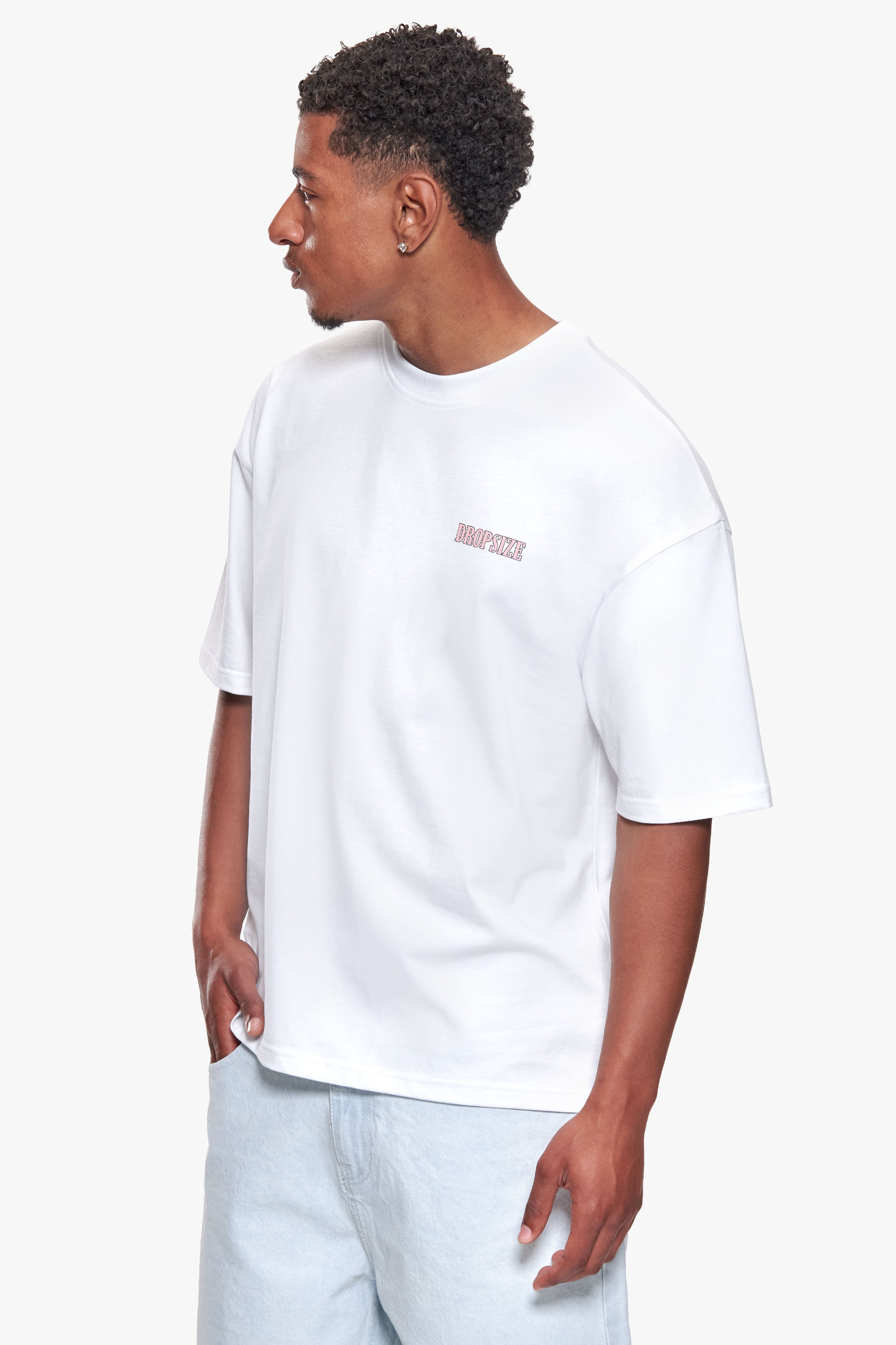 OVERSIZE SAINT TROPEZ T-SHIRT WHITE