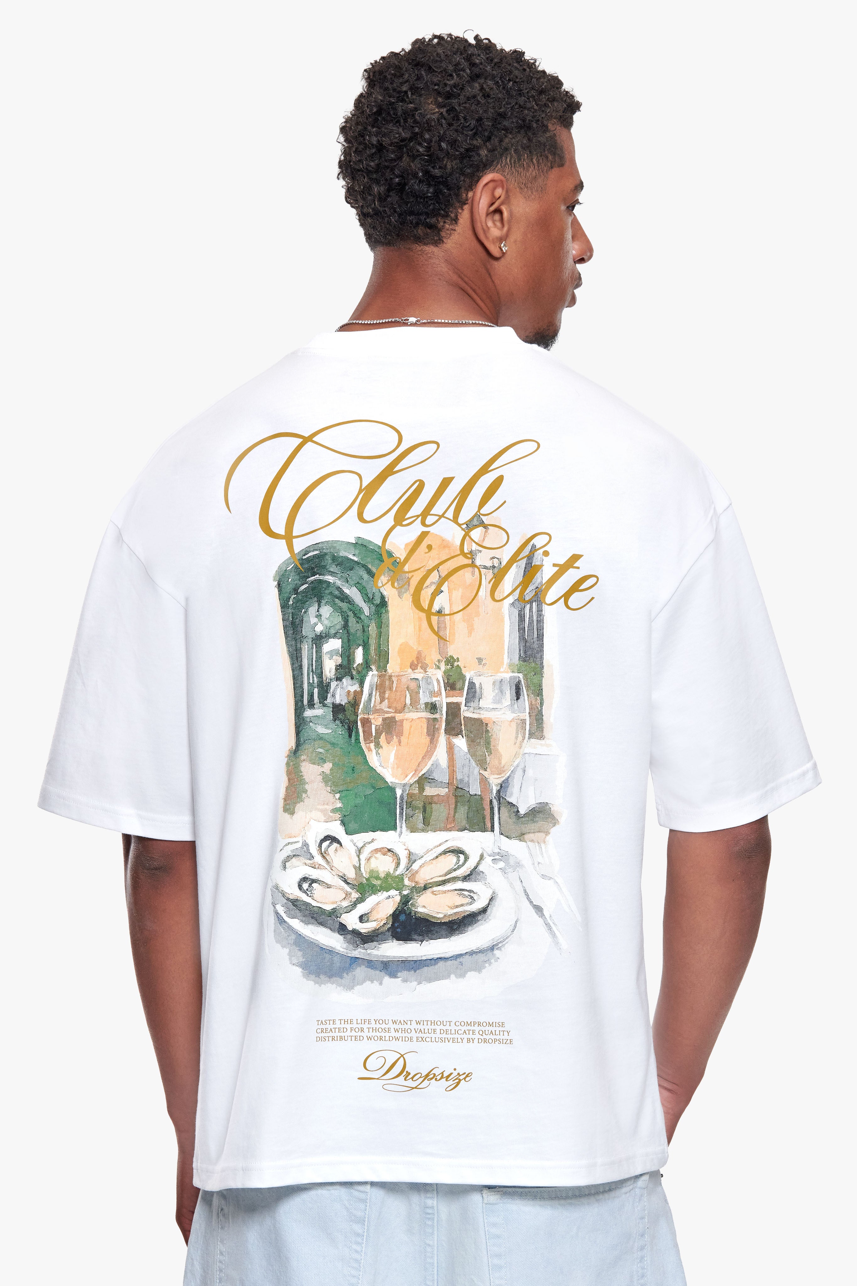 OVERSIZE CLUB D'ELITE T-SHIRT WHITE