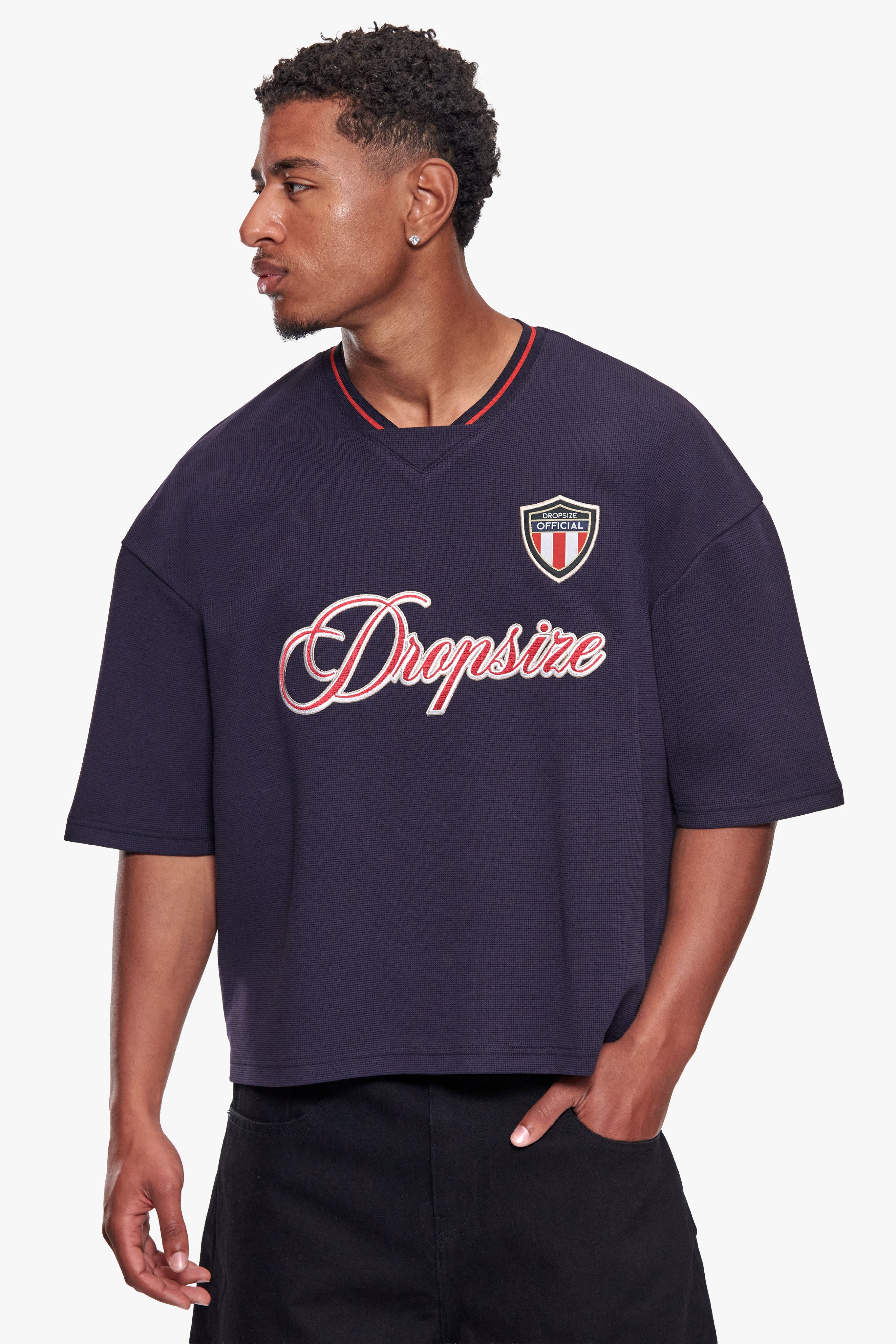 WAFFLE TRIKOT NAVY