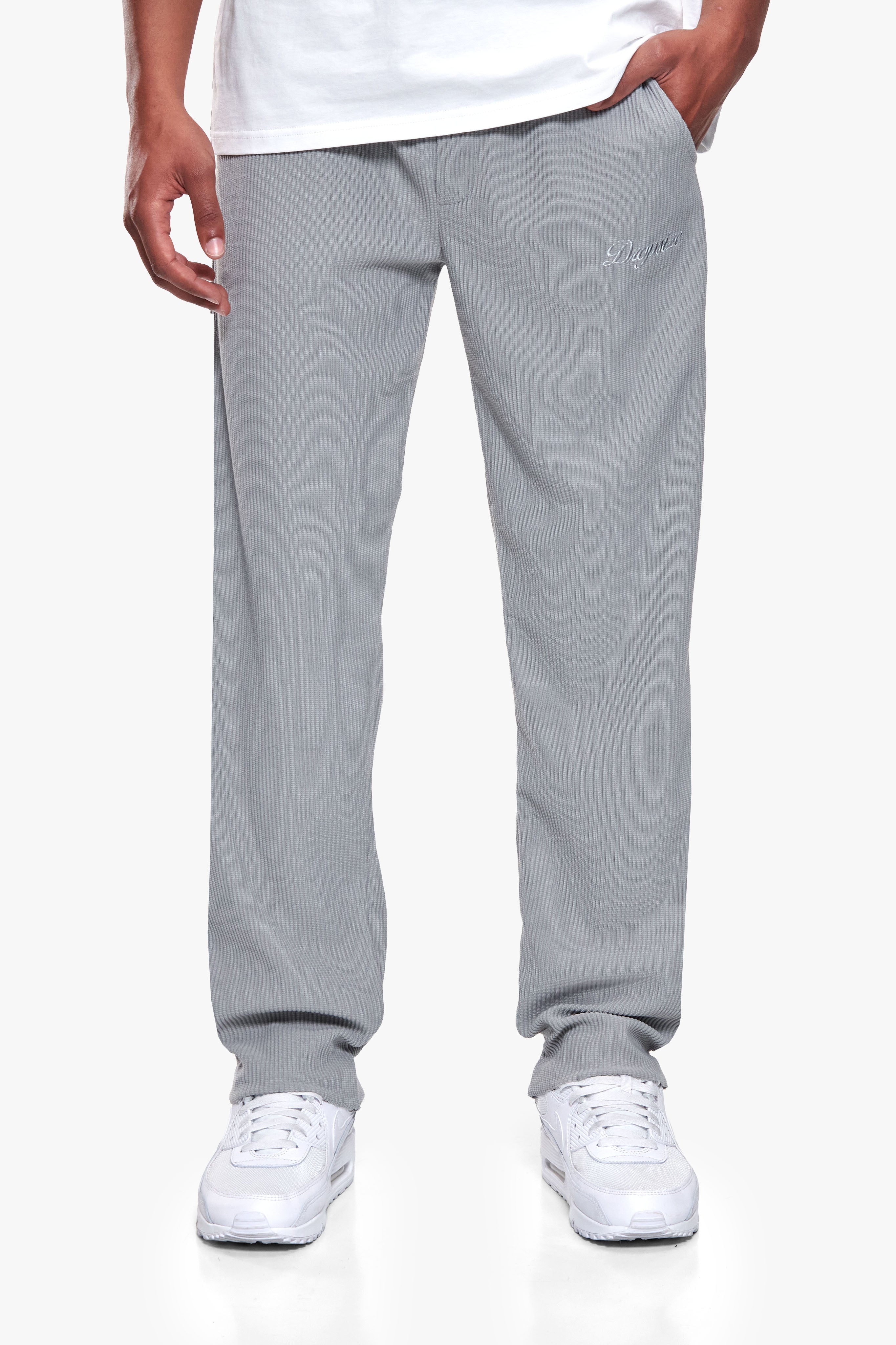 PLISSEE JOGGERPANTS GREY
