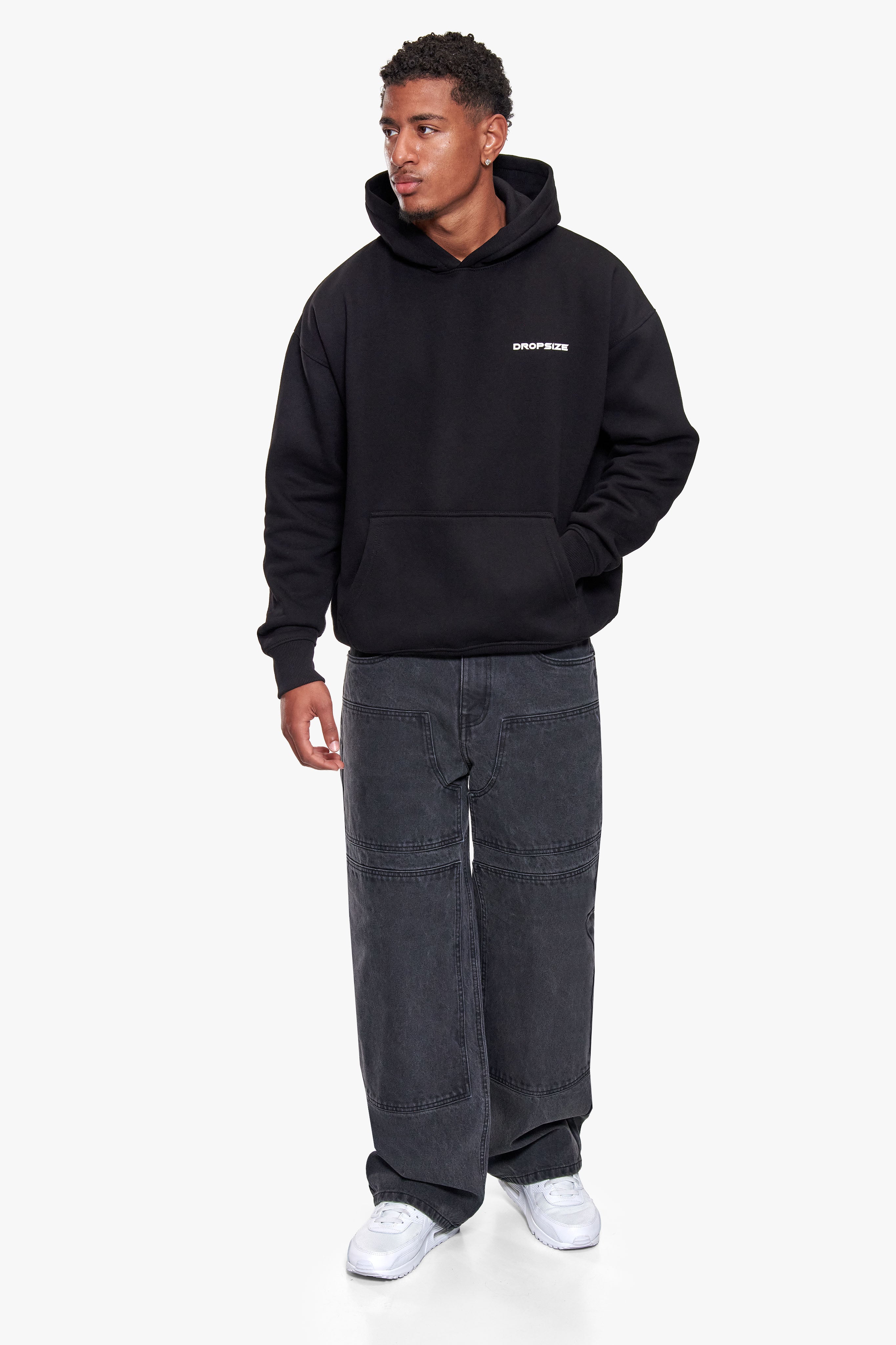 OPEN LEG JEANS WASHED ANTHRACITE