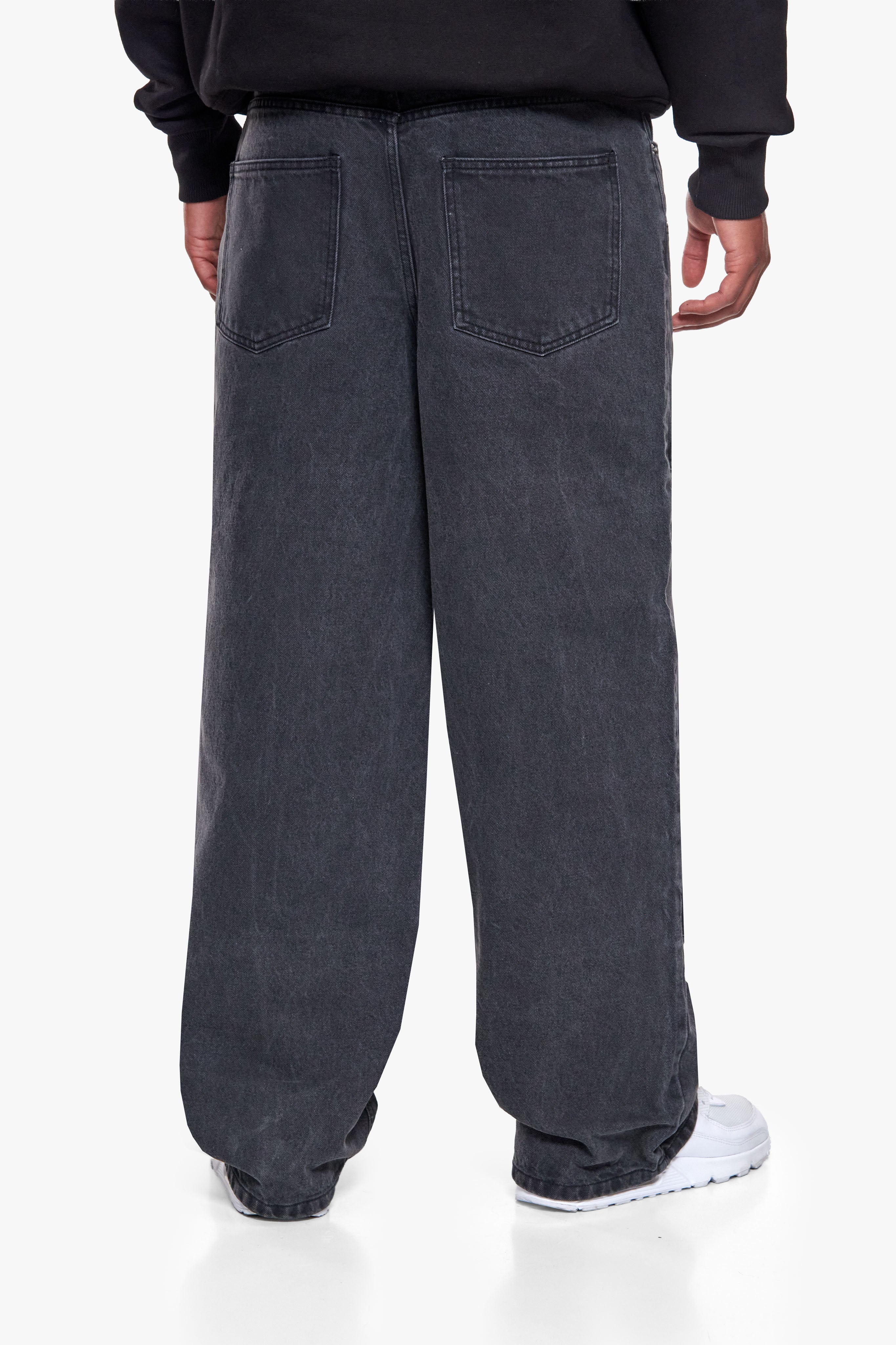 OPEN LEG JEANS WASHED ANTHRACITE