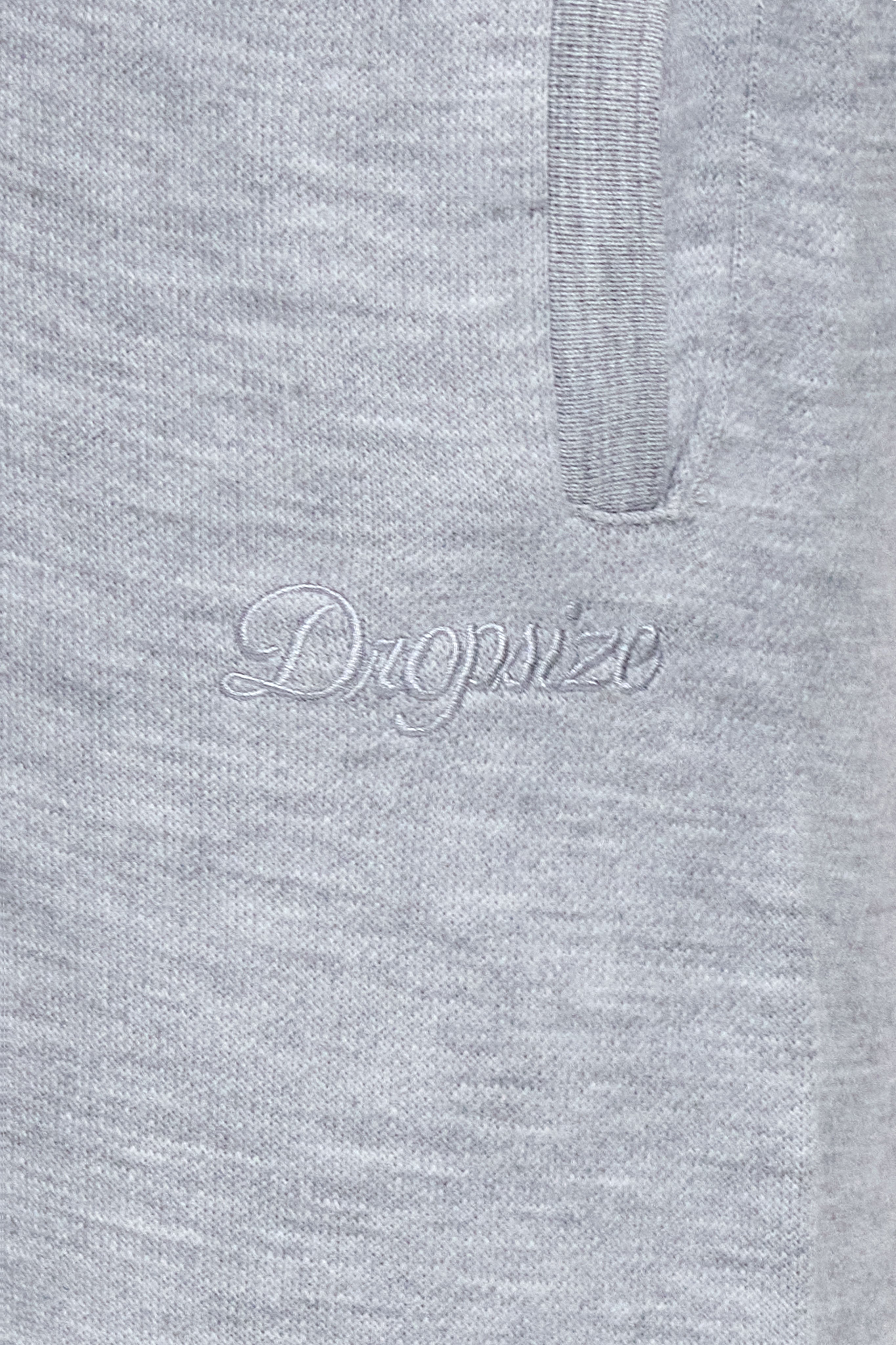LIGHTWEIGHT KNIT JOGGER GREY MELANGE