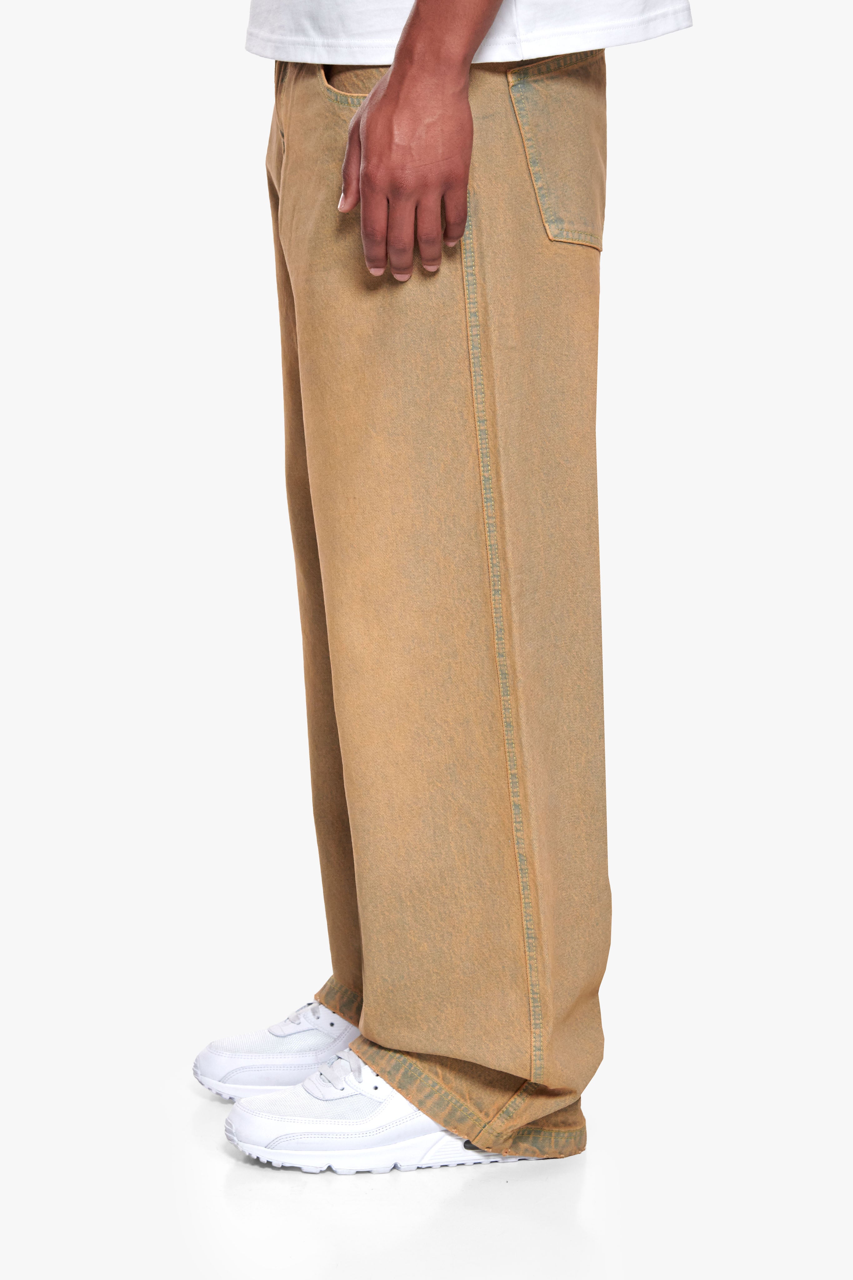 STRAIGHT LEG JEANS SAHARA BEIGE
