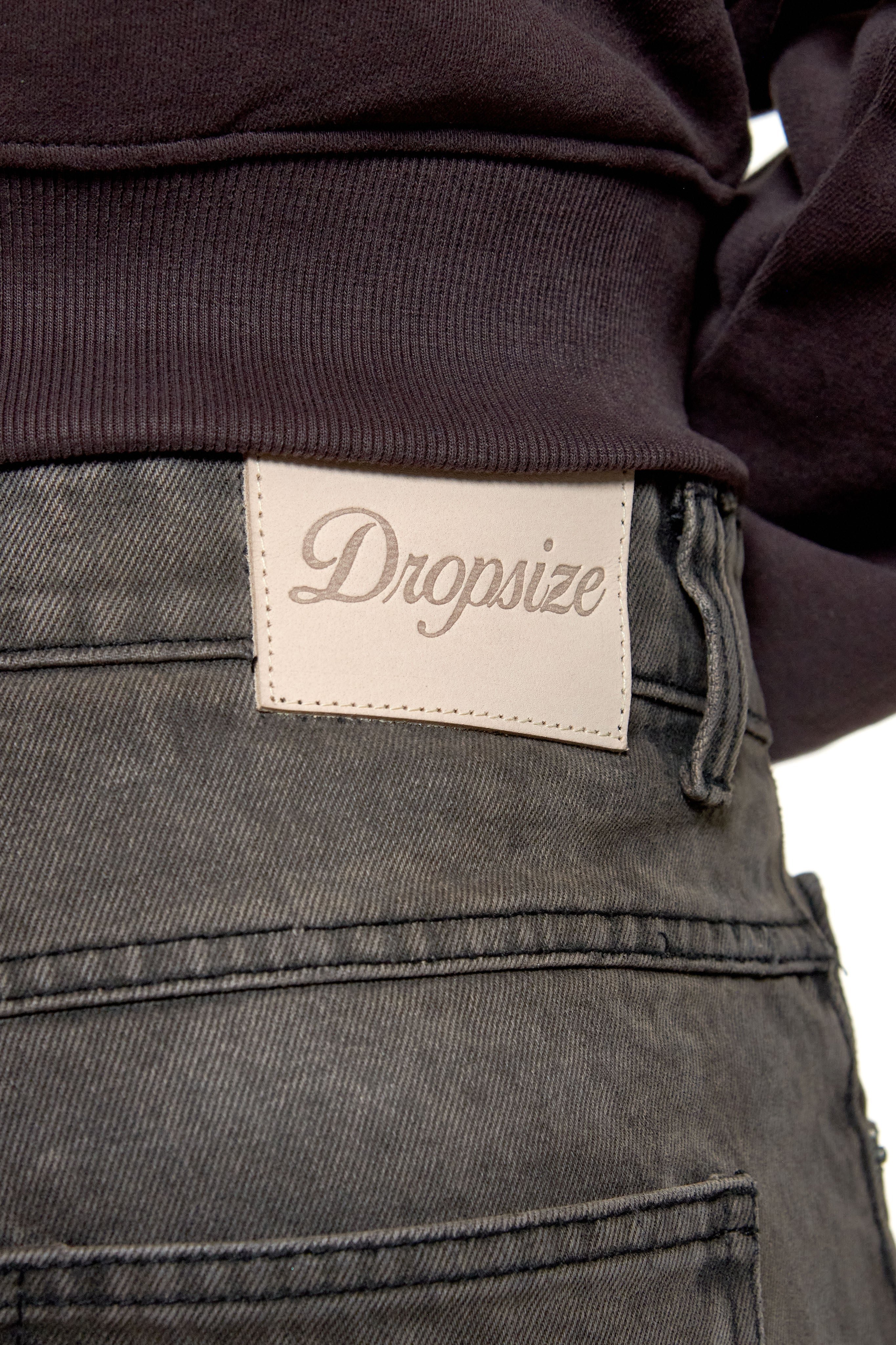 LOOSE FIT JEANS VINTAGE WASH BROWN