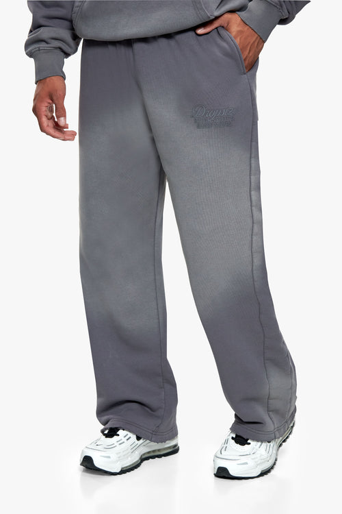 DESTROY BLEACHED JOGGER SPRAY WASHED STEEL GREY