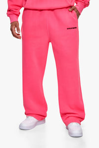 HD OPEN LEG JOGGER NEON PINK