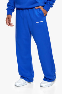 OPEN LEG JOGGER ROYAL BLUE